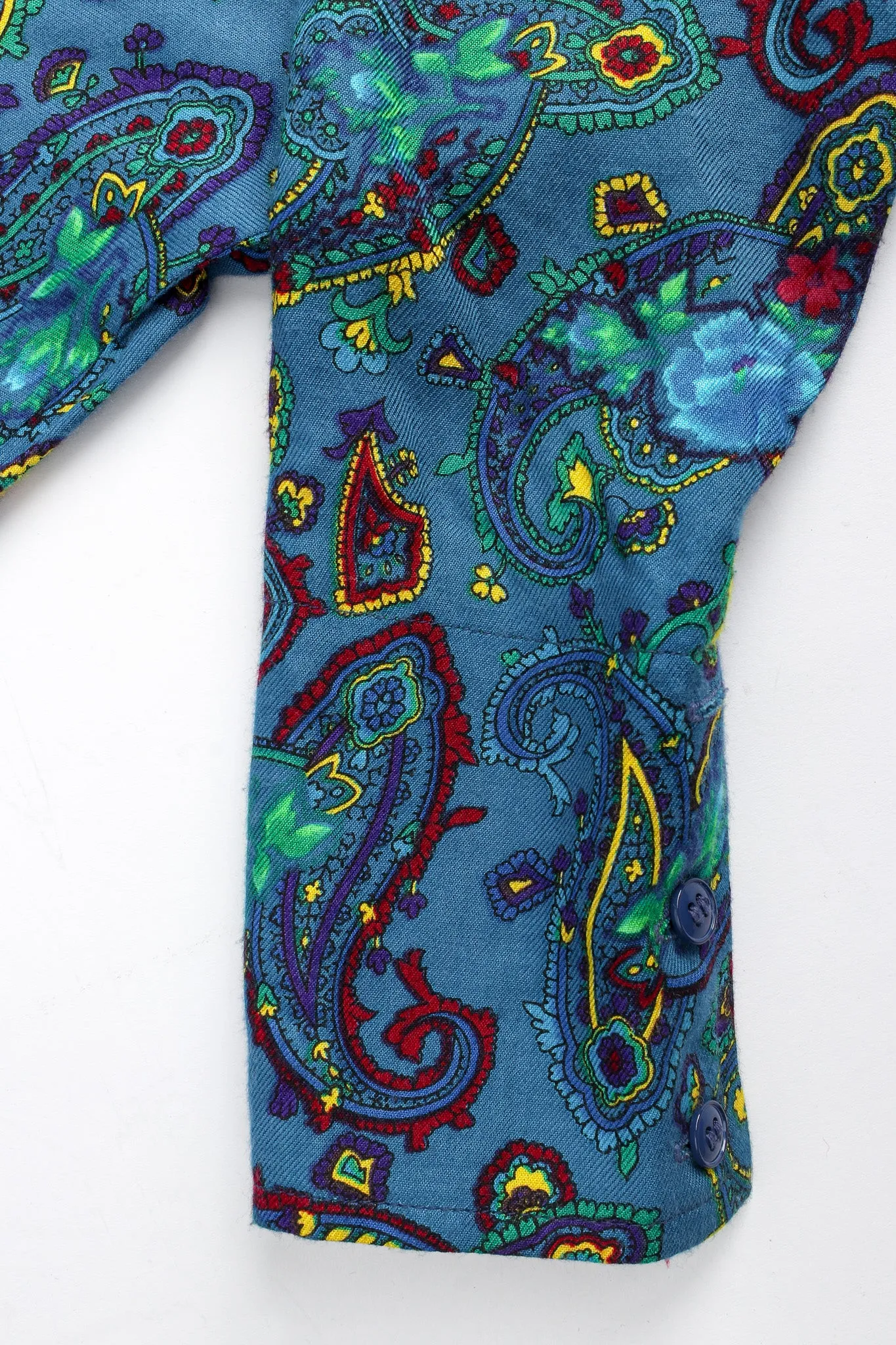 Paisley Floral Tunic Shirt Dress