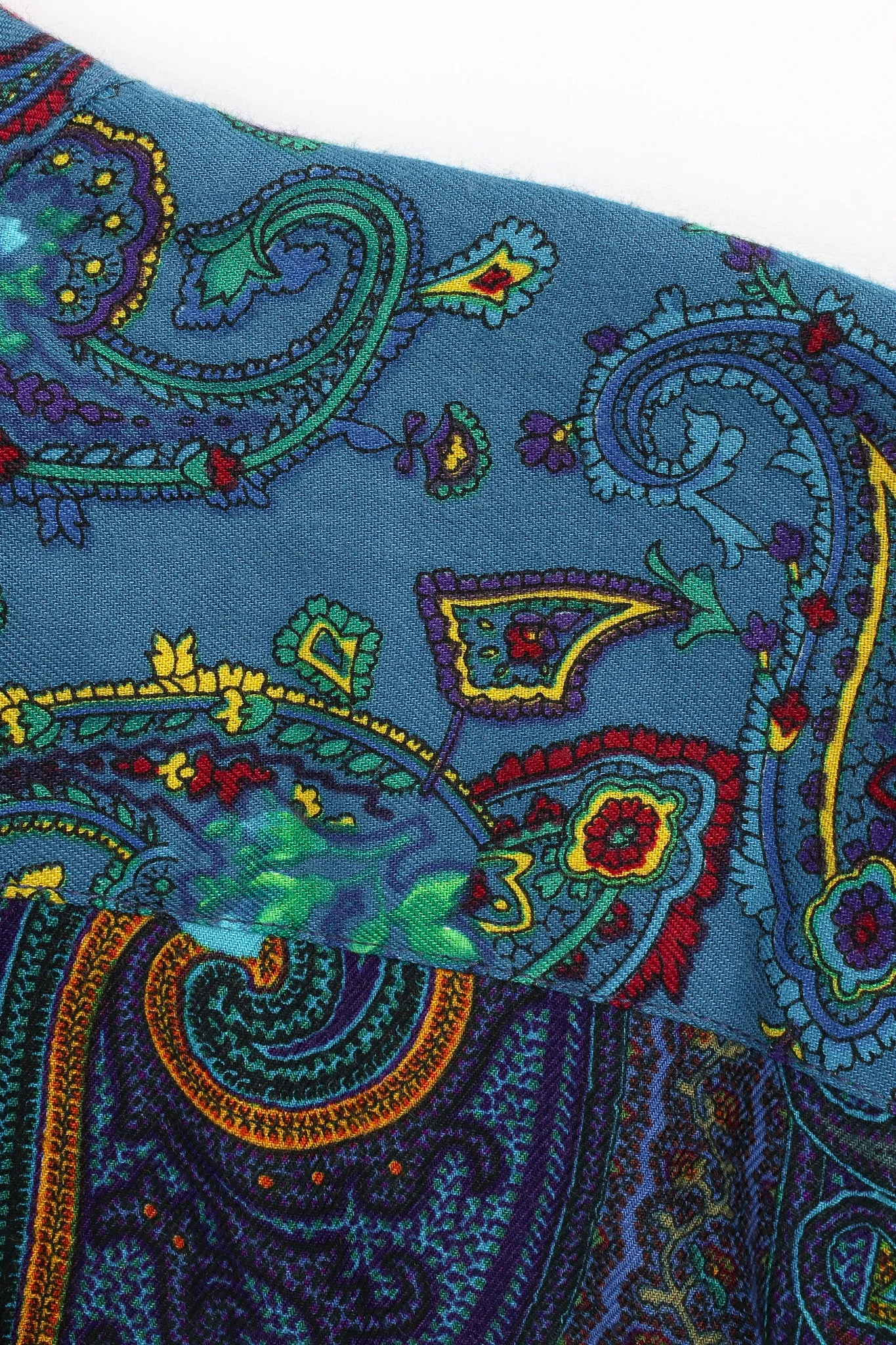 Paisley Floral Tunic Shirt Dress