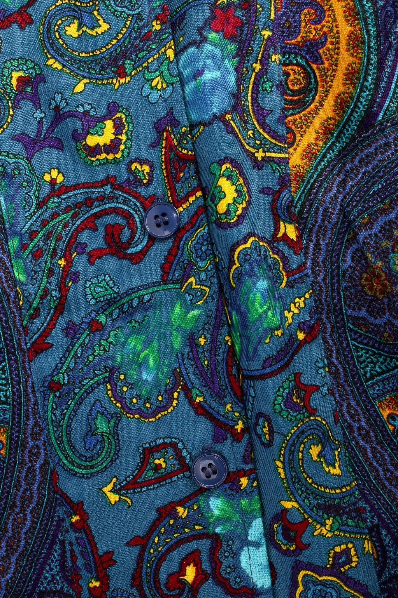 Paisley Floral Tunic Shirt Dress