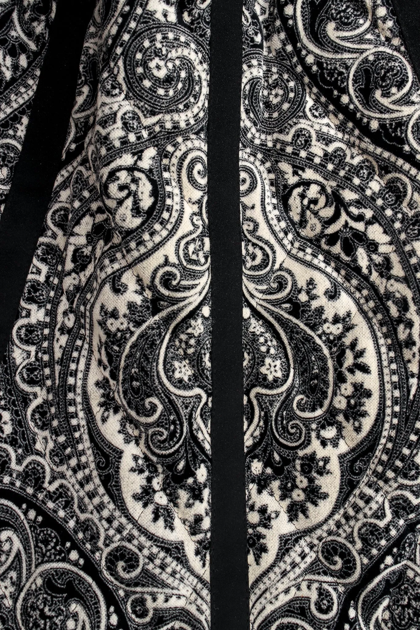 Paisley Quilted Velvet Bomber Jacket