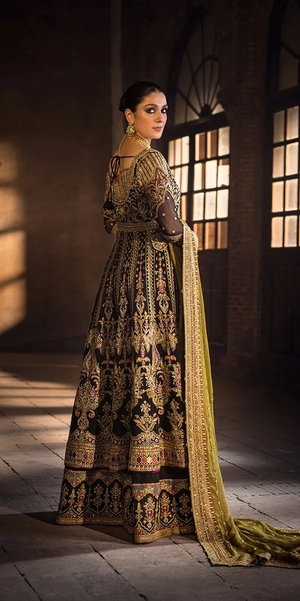 Pakistani Wedding Dress in Pishwas and Trousers Style