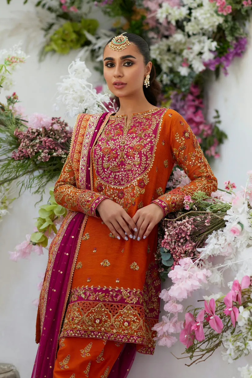 Pakistani Wedding Dress in Salwar Kameez Dupatta Style