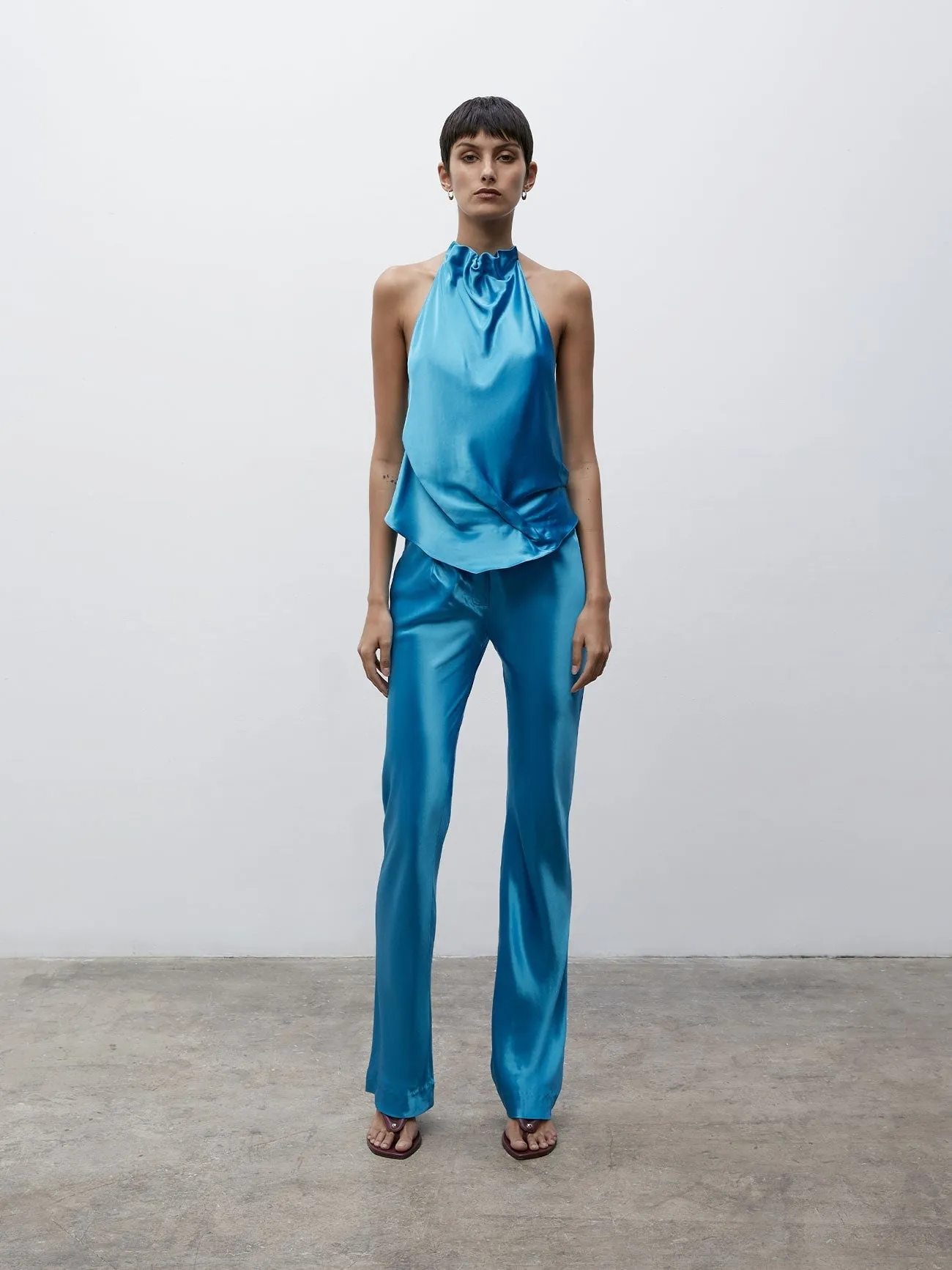 Paris Georgia Coco Top in Bold Blue