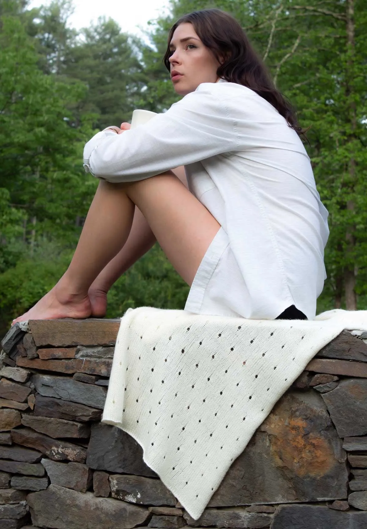 PDF Knitting Pattern Download // The Cora Wrap