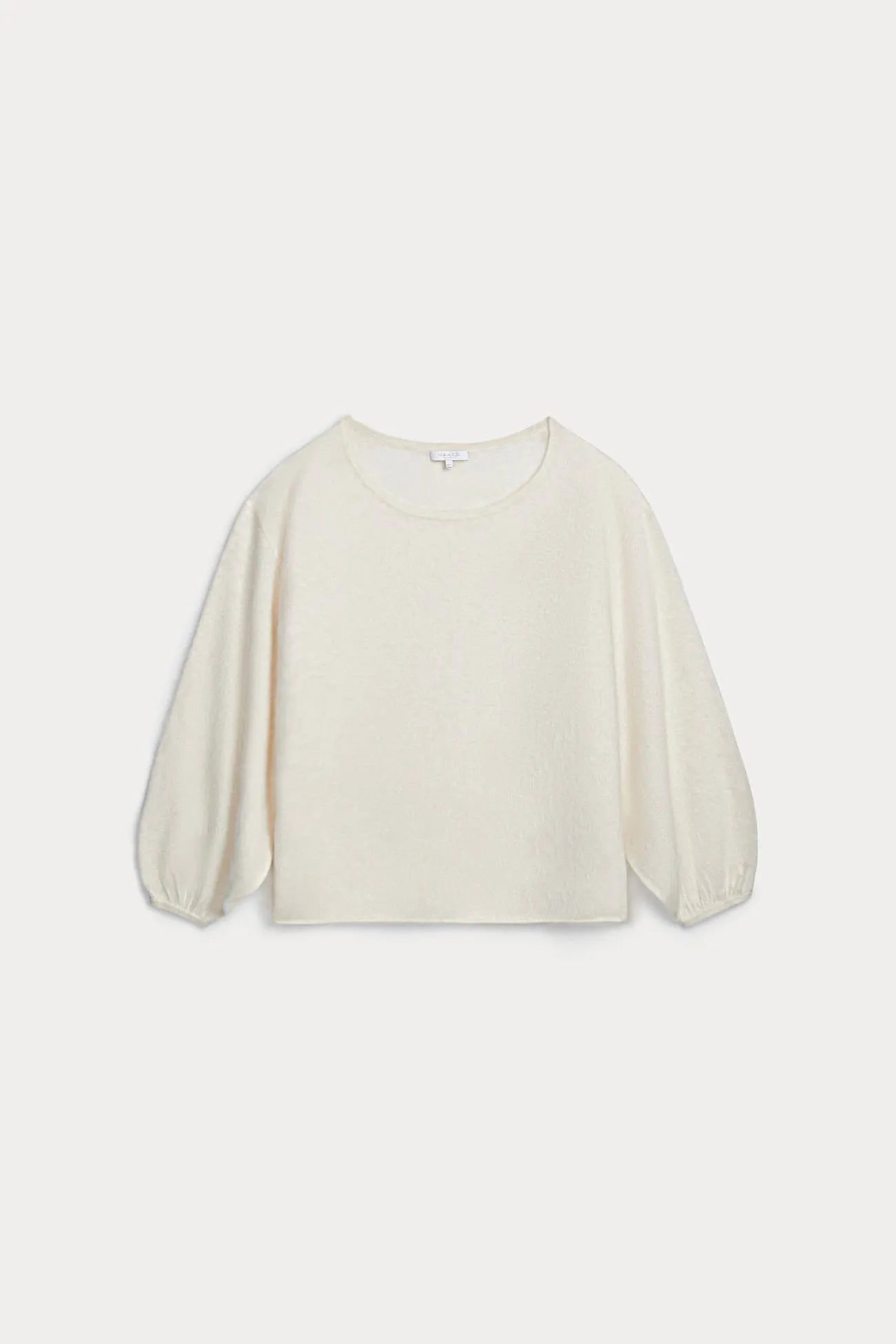 PENELOPE BRUSHED CASHMERE BOATNECK SWEATER