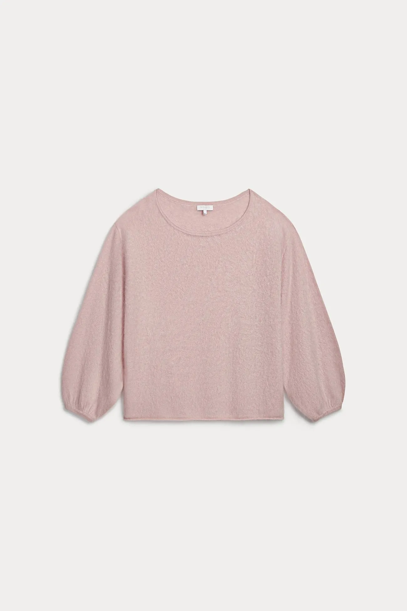 PENELOPE BRUSHED CASHMERE BOATNECK SWEATER