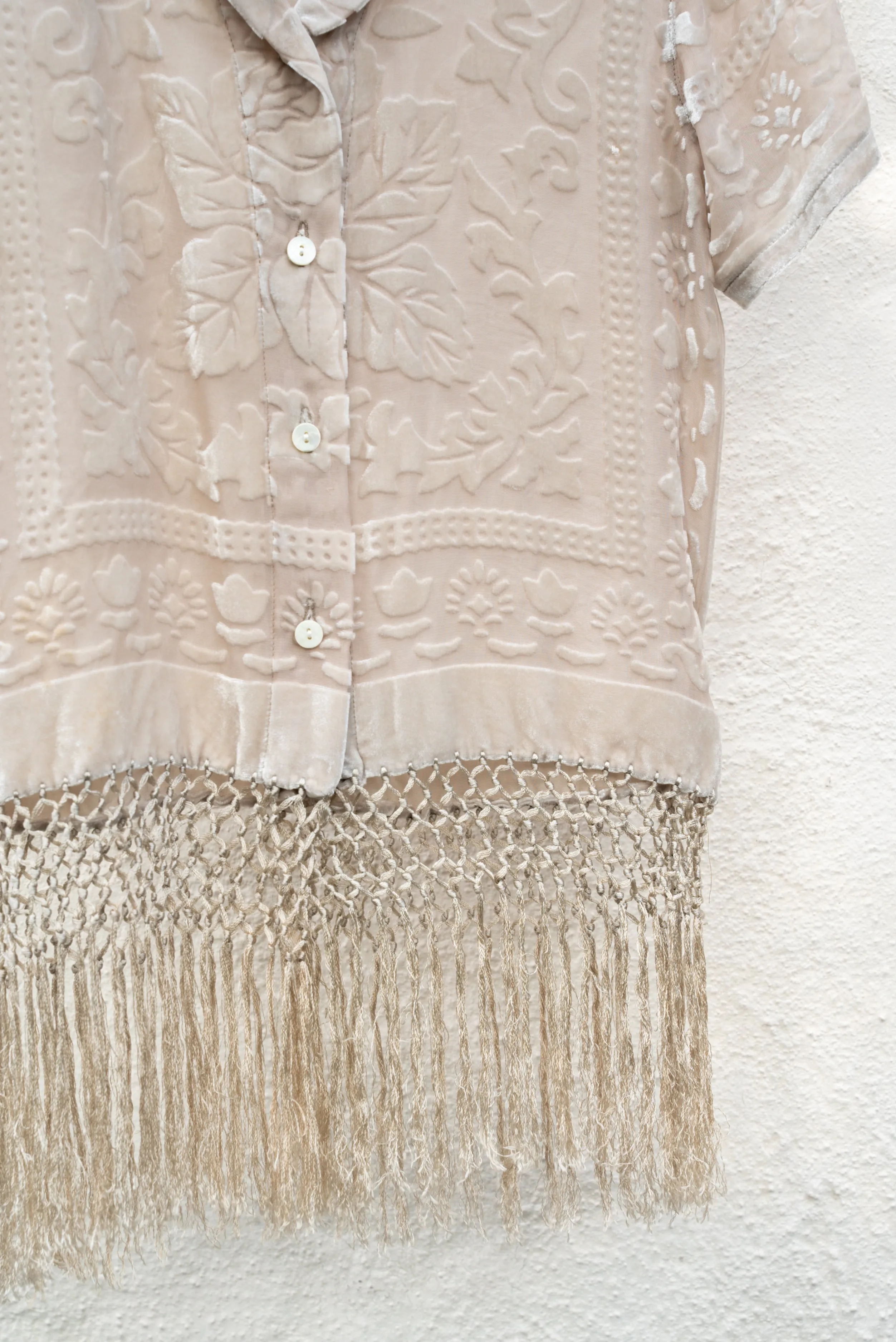 Piano Shawl Lounge Shirt (Small)