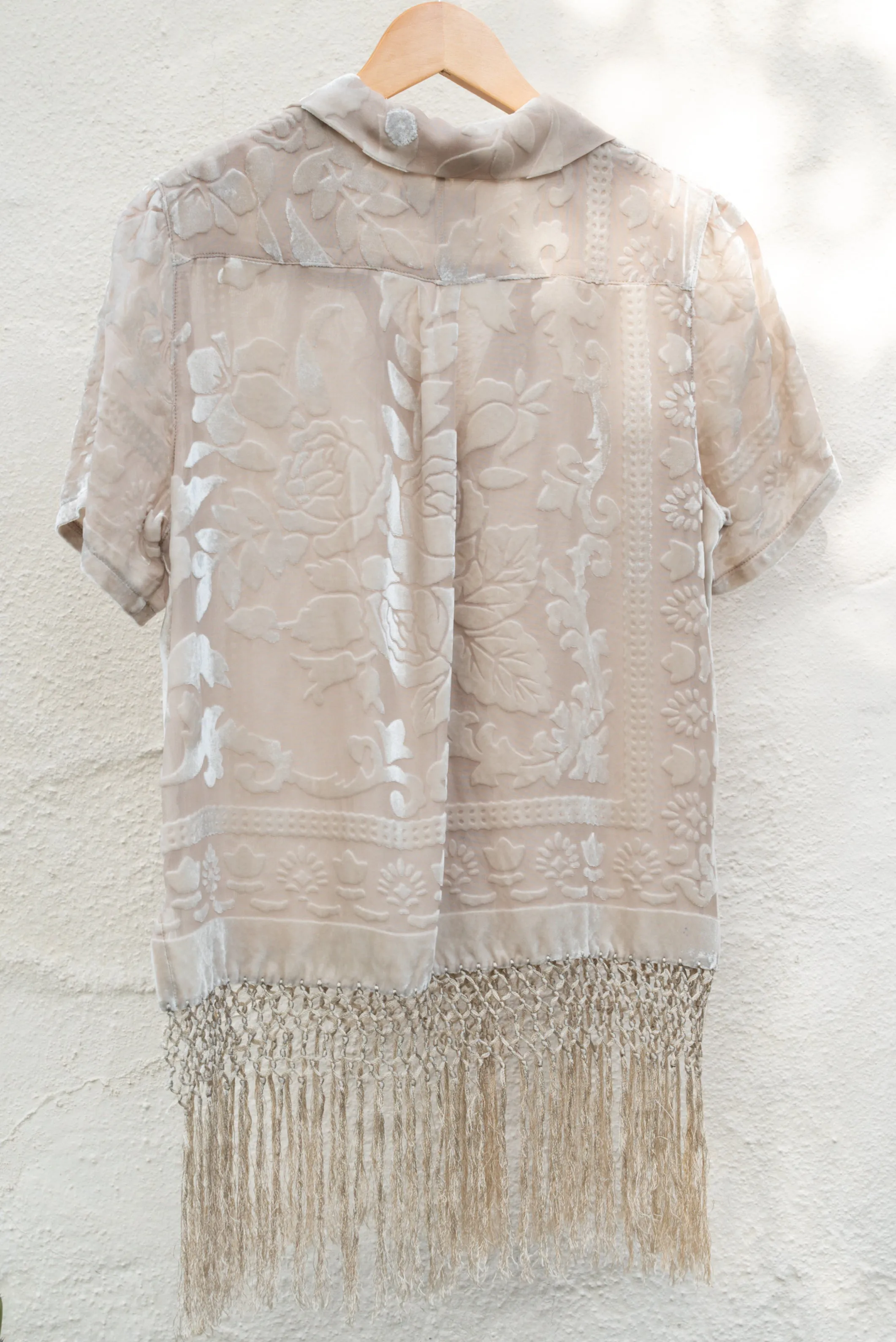 Piano Shawl Lounge Shirt (Small)