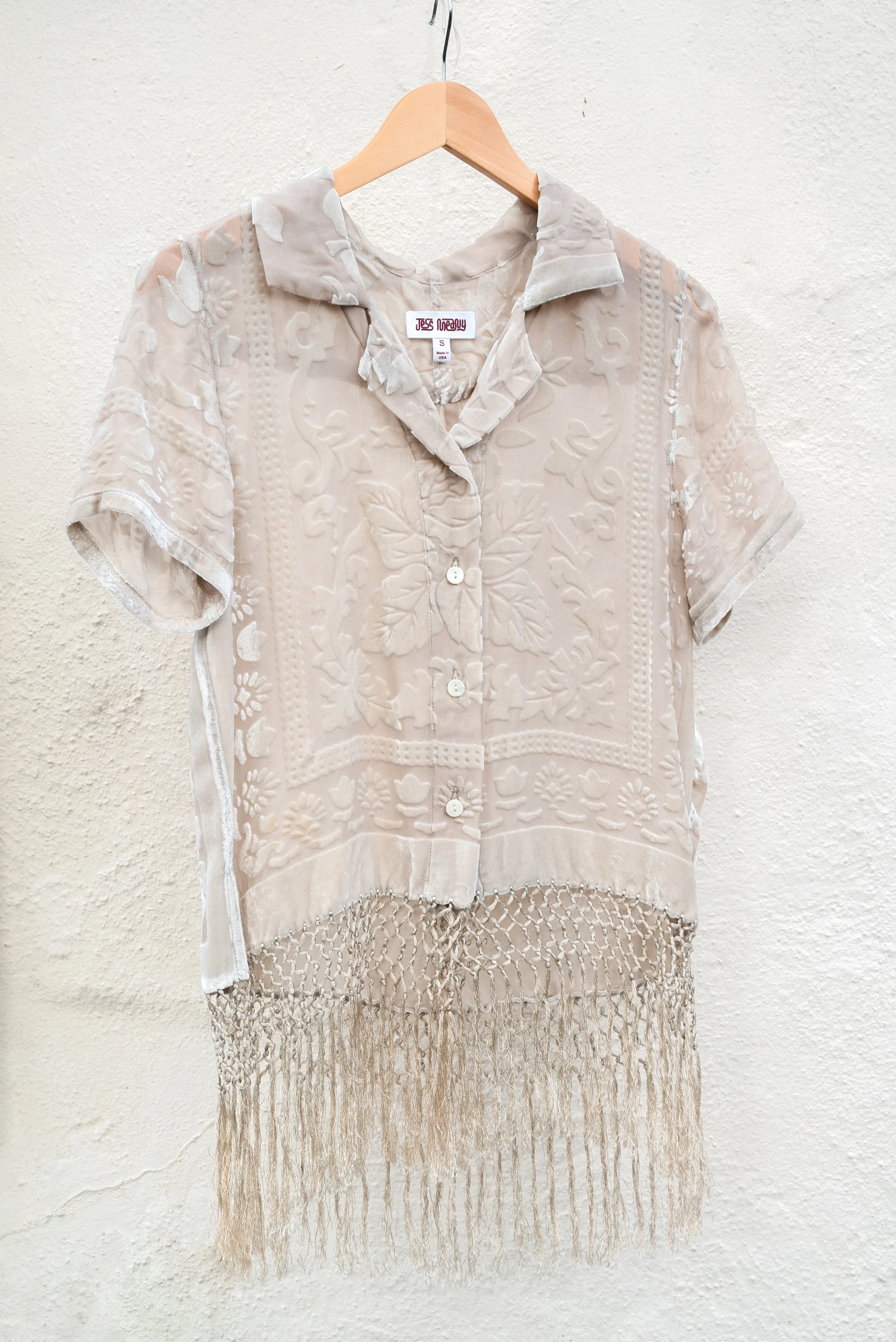 Piano Shawl Lounge Shirt (Small)