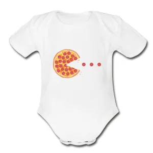 Pizza-Man Organic Baby Bodysuit