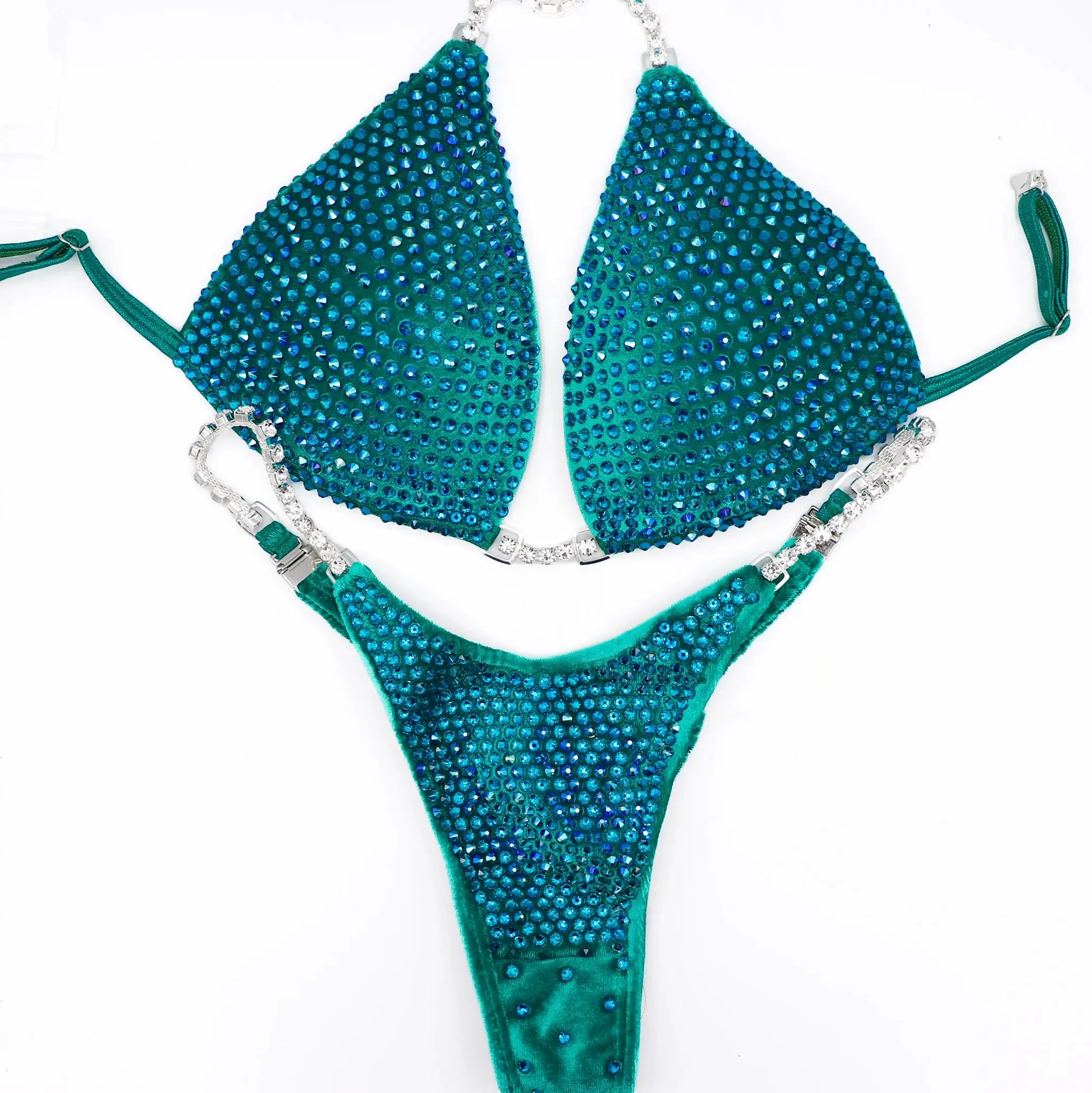 Pre Owned: Diamond Trinity. Velvet Teal. Medium Molded/Micro with Extra Petite Rise.