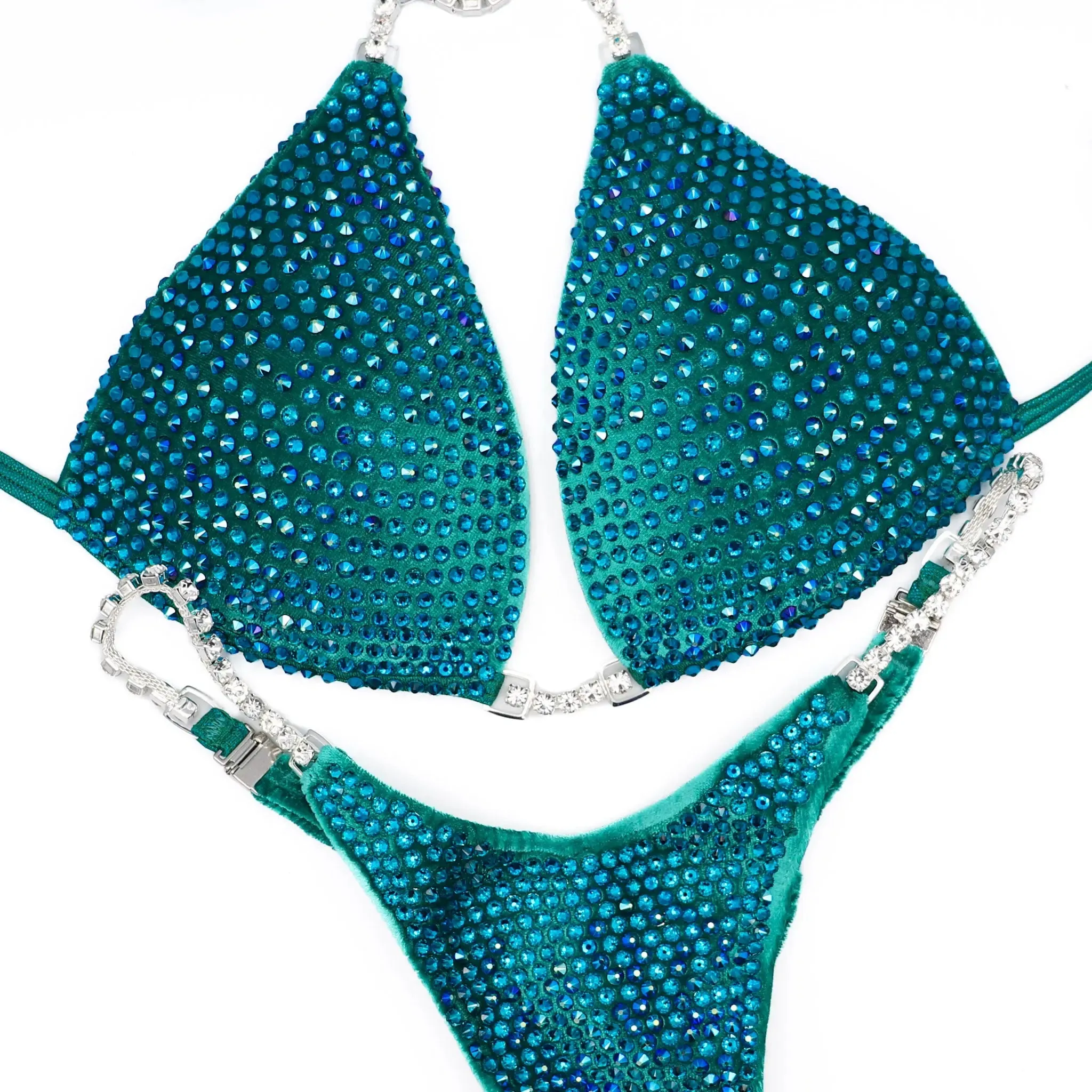 Pre Owned: Diamond Trinity. Velvet Teal. Medium Molded/Micro with Extra Petite Rise.