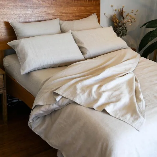 PURE HEMP LINEN QUILT SET