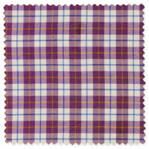 Purple Broadcloth Tartan