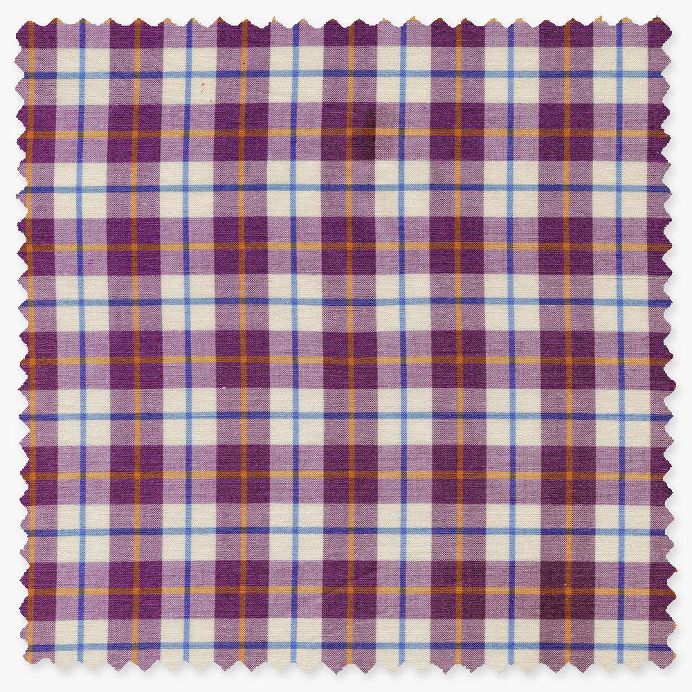 Purple Broadcloth Tartan