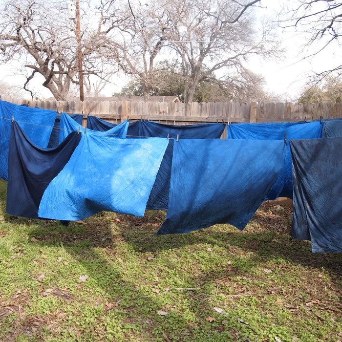 "Ring" Indigo Wholecloth