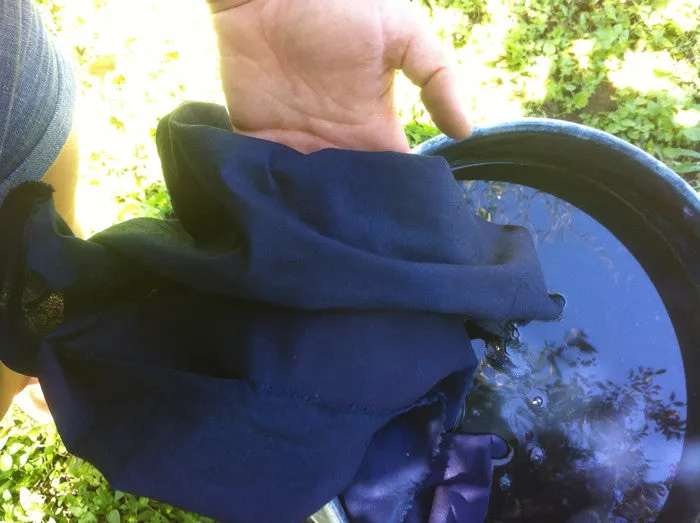 "Ring" Indigo Wholecloth