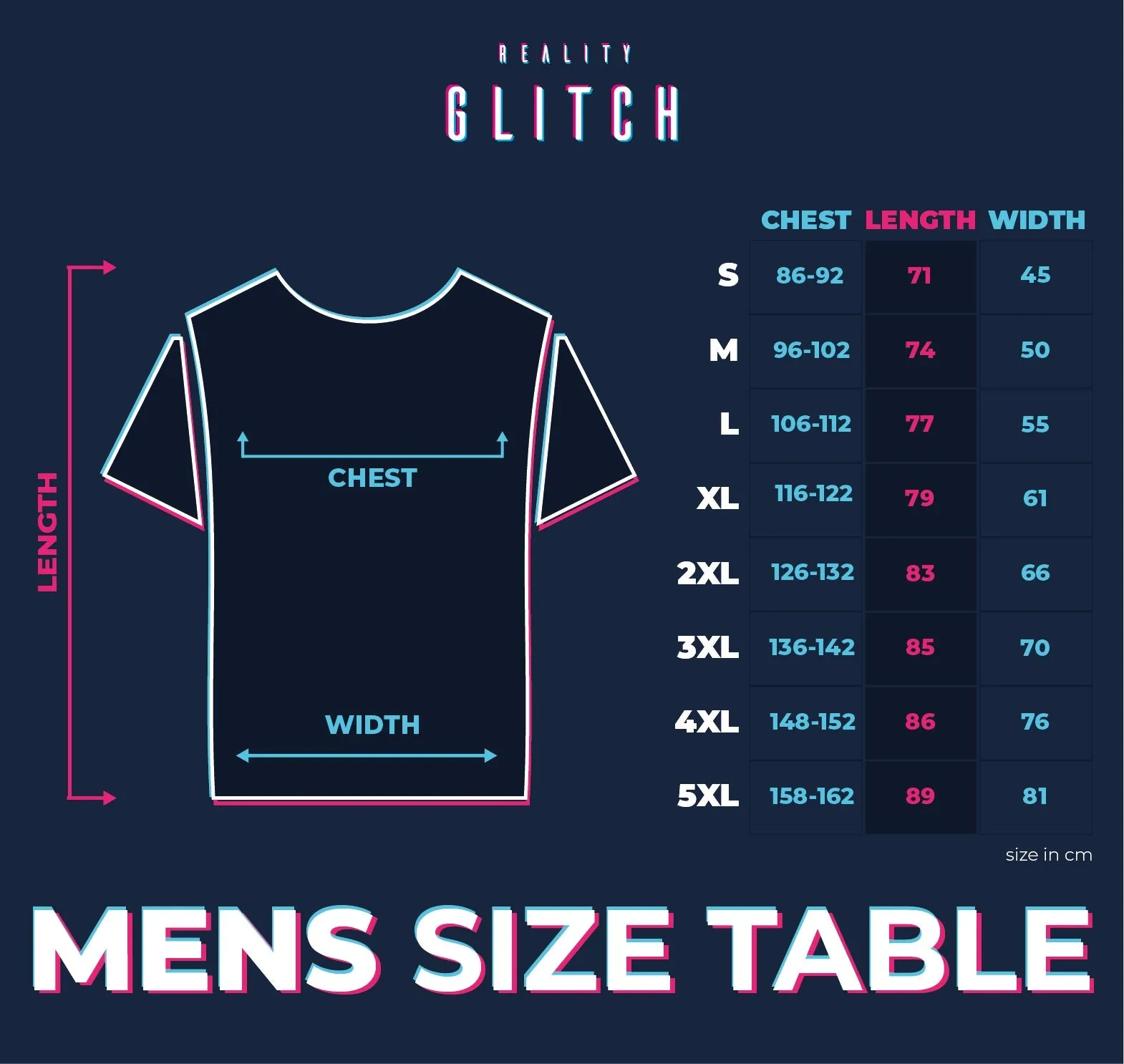 Reality Glitch White T-Shirt Mens T-Shirt