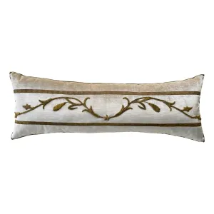 RESERVED: Antique European Raised Gold Embroidery (#E092623 | 13 x 36")