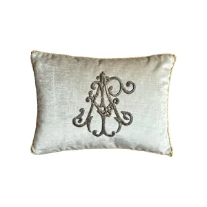 RESERVED - Antique European Raised Gold Metallic Embroidery (#E021224 | 11 x 15")