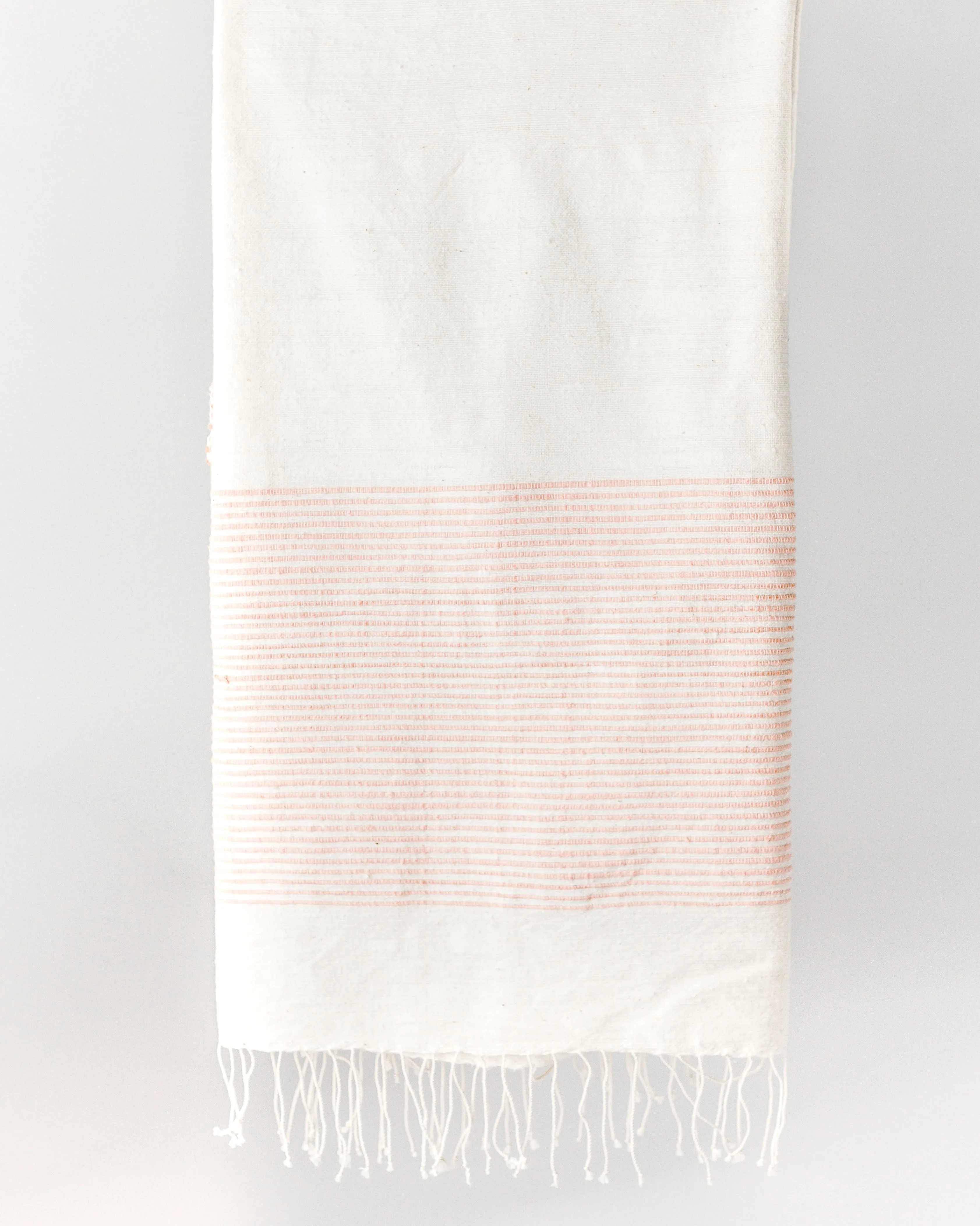 Riviera Collection Cotton Bath Towel Ribbed Accents 38 x 72 inches