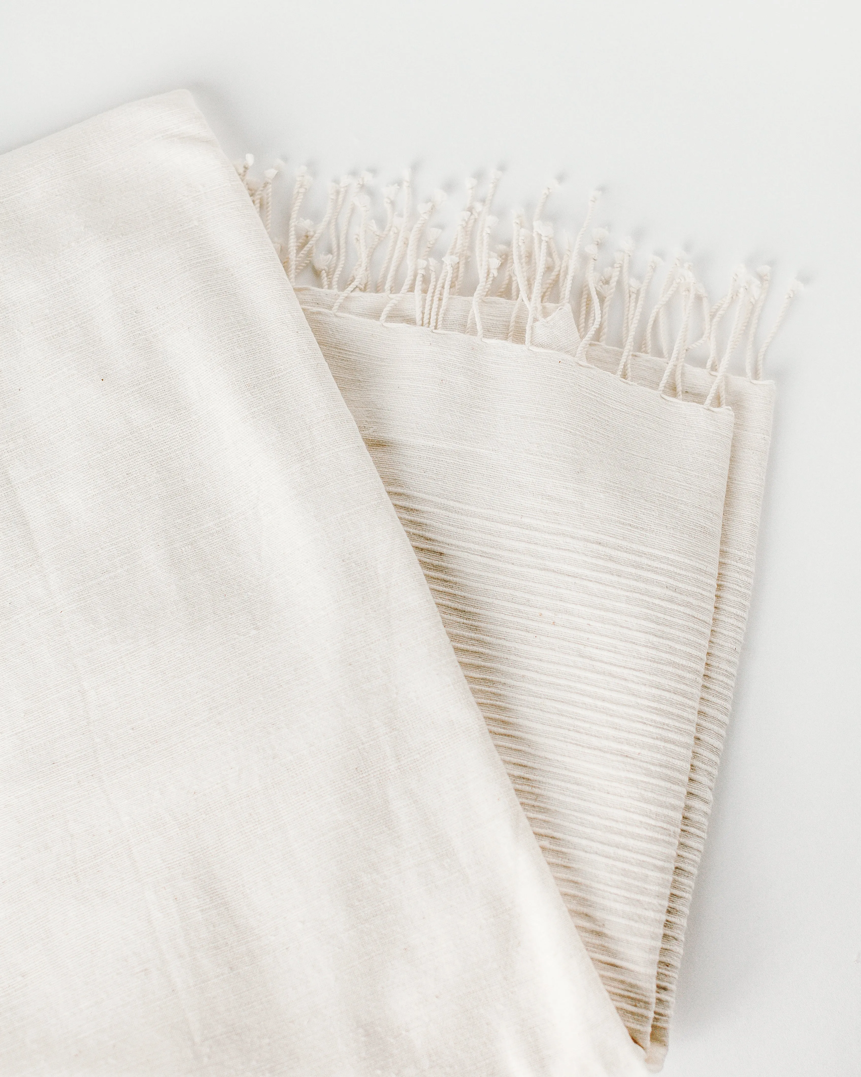 Riviera Collection Cotton Bath Towel Ribbed Accents 38 x 72 inches