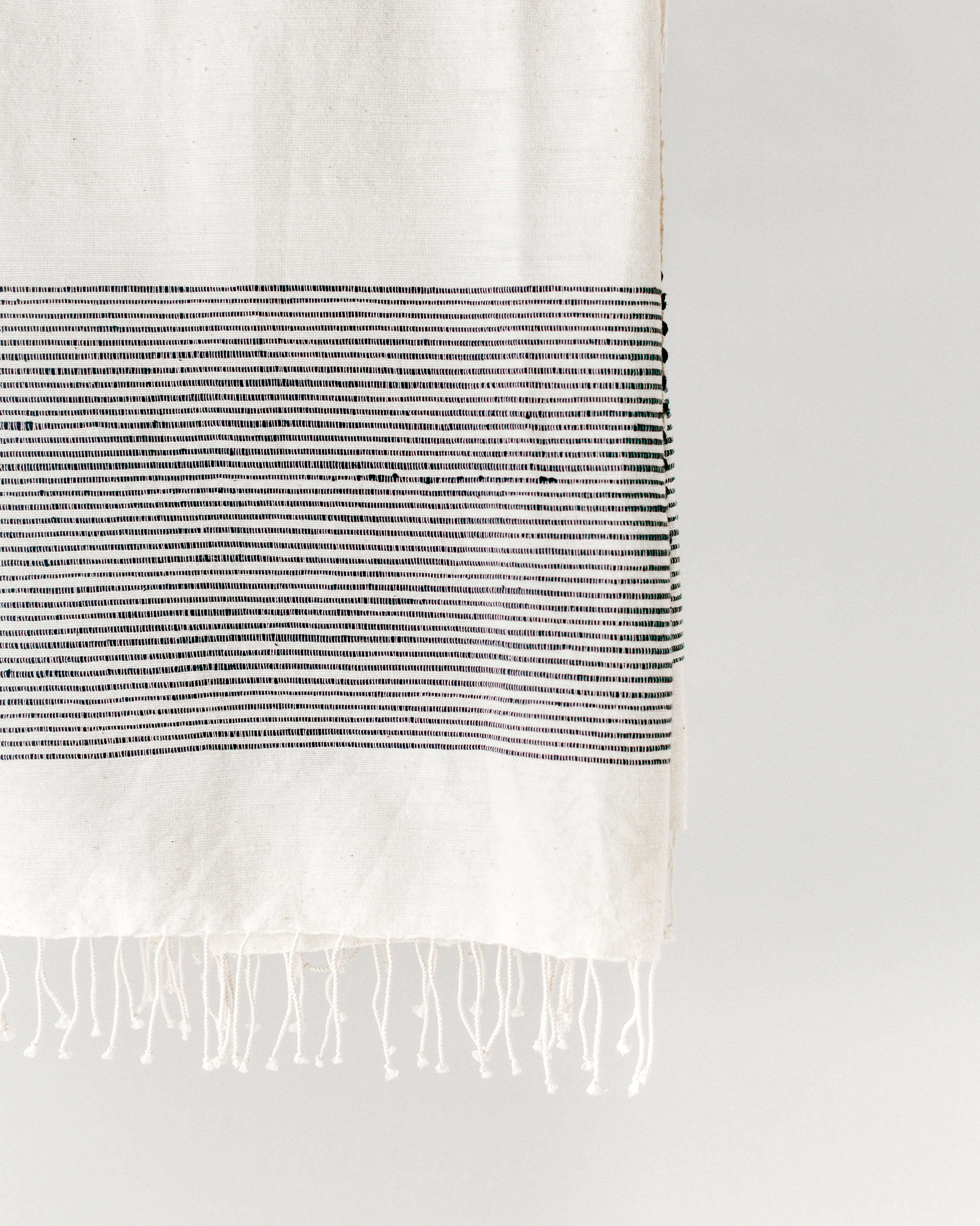 Riviera Collection Cotton Bath Towel Ribbed Accents 38 x 72 inches