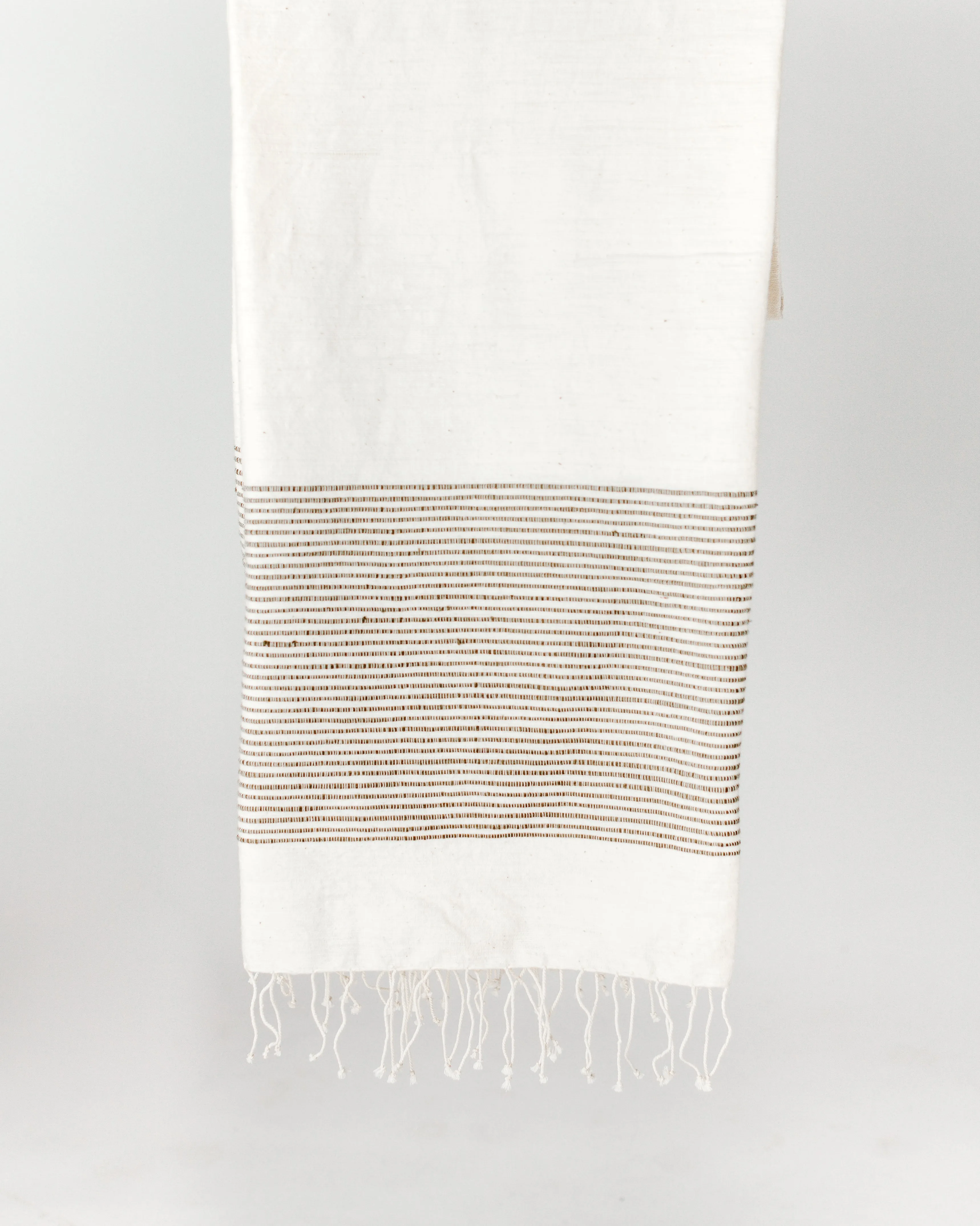 Riviera Collection Cotton Bath Towel Ribbed Accents 38 x 72 inches