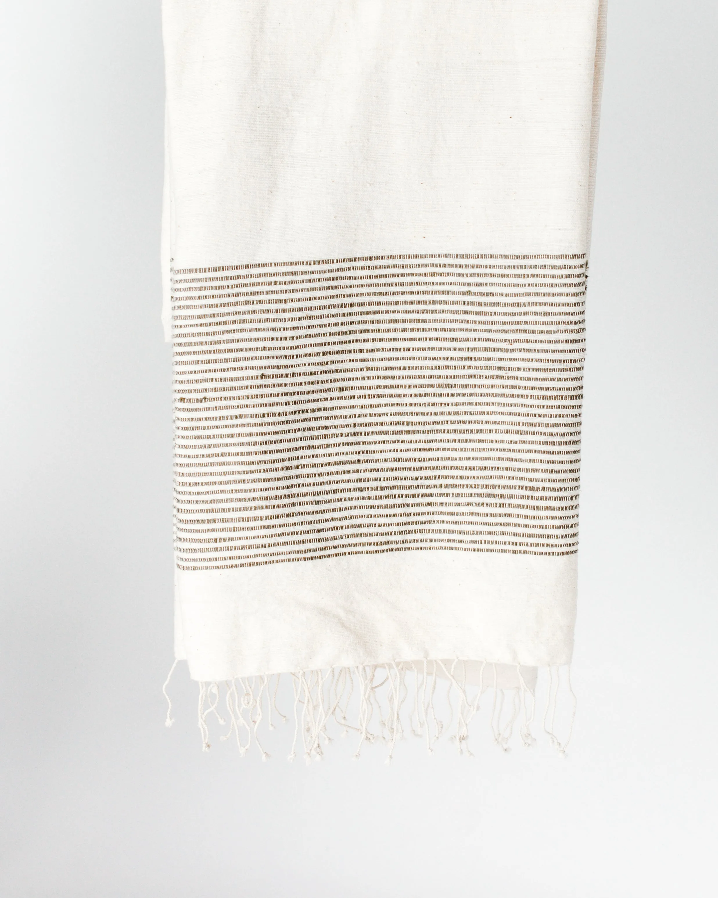Riviera Collection Cotton Bath Towel Ribbed Accents 38 x 72 inches