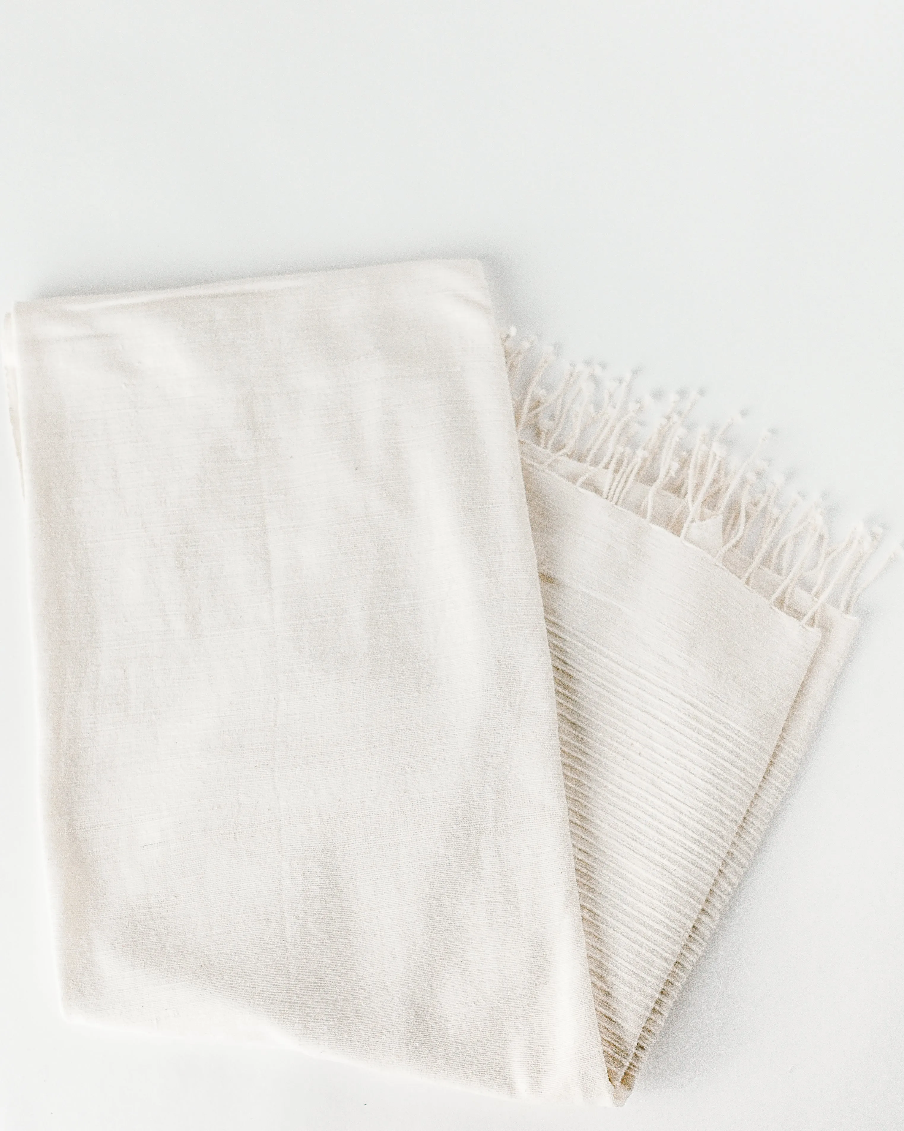 Riviera Collection Cotton Bath Towel Ribbed Accents 38 x 72 inches
