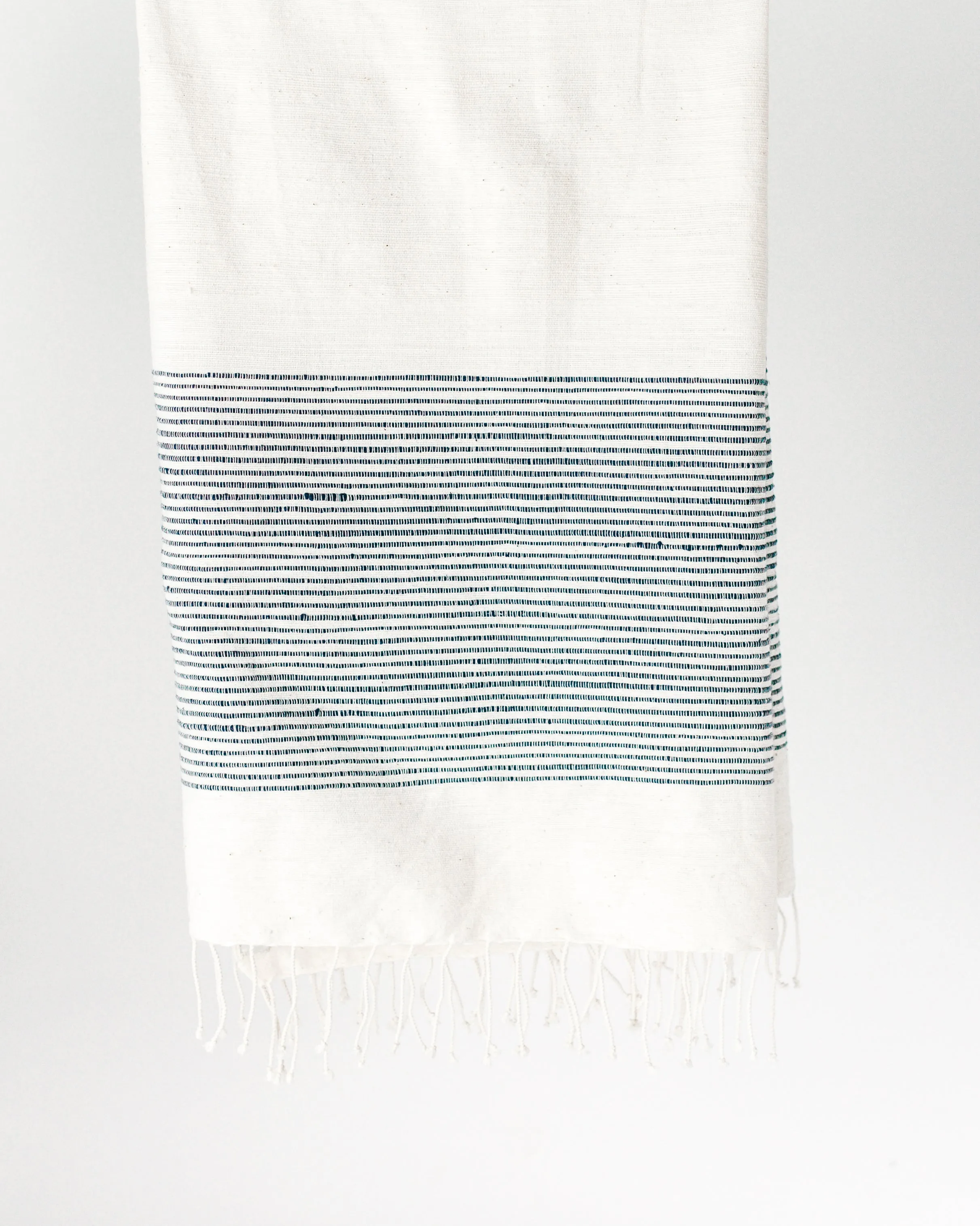 Riviera Collection Cotton Bath Towel Ribbed Accents 38 x 72 inches