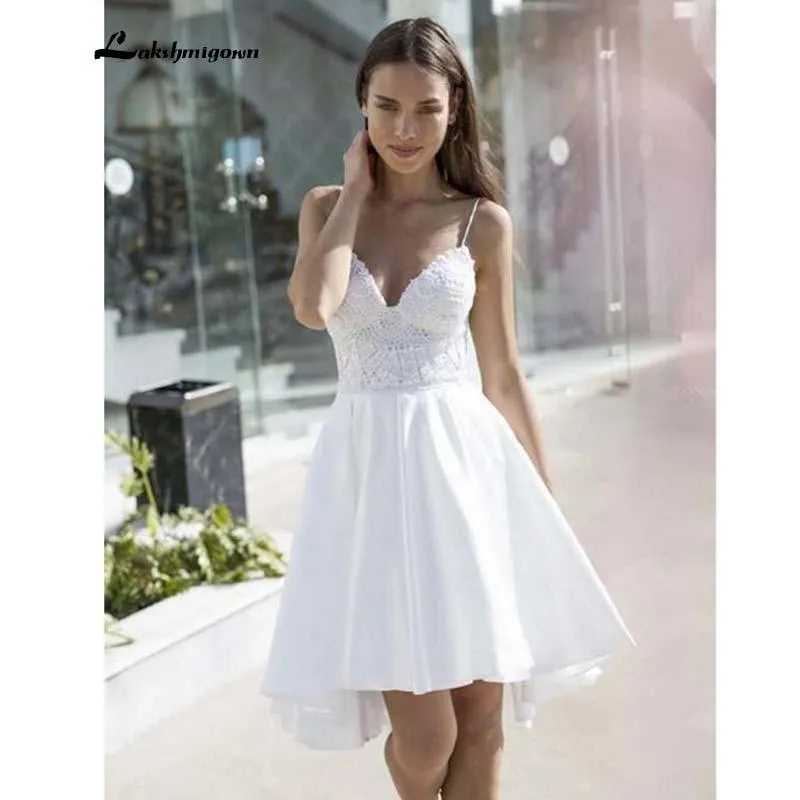 Roycebridal Satin Wedding Dress Elegant Plus Size White Wedding Gowns
