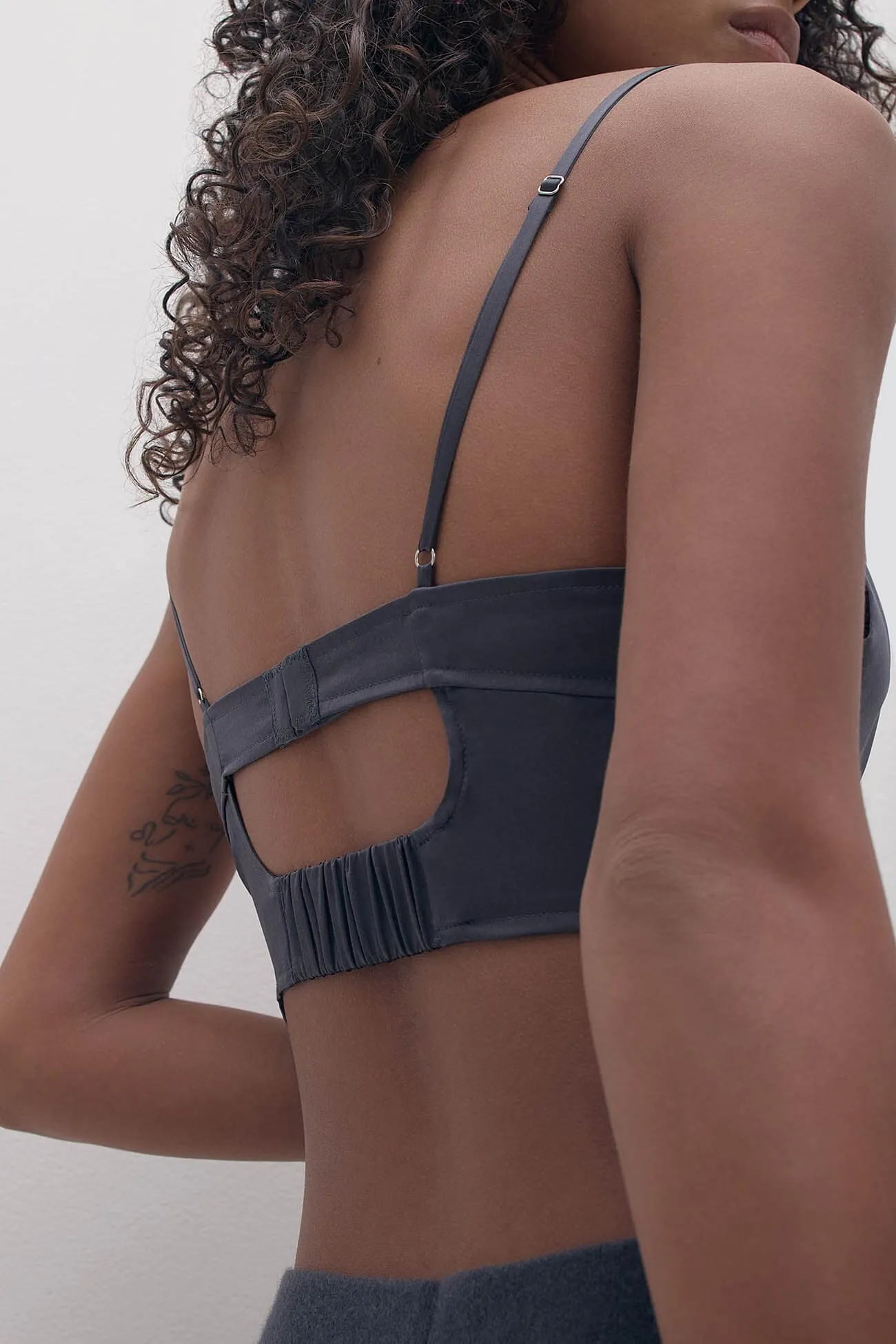 SASHA SILK BRALETTE