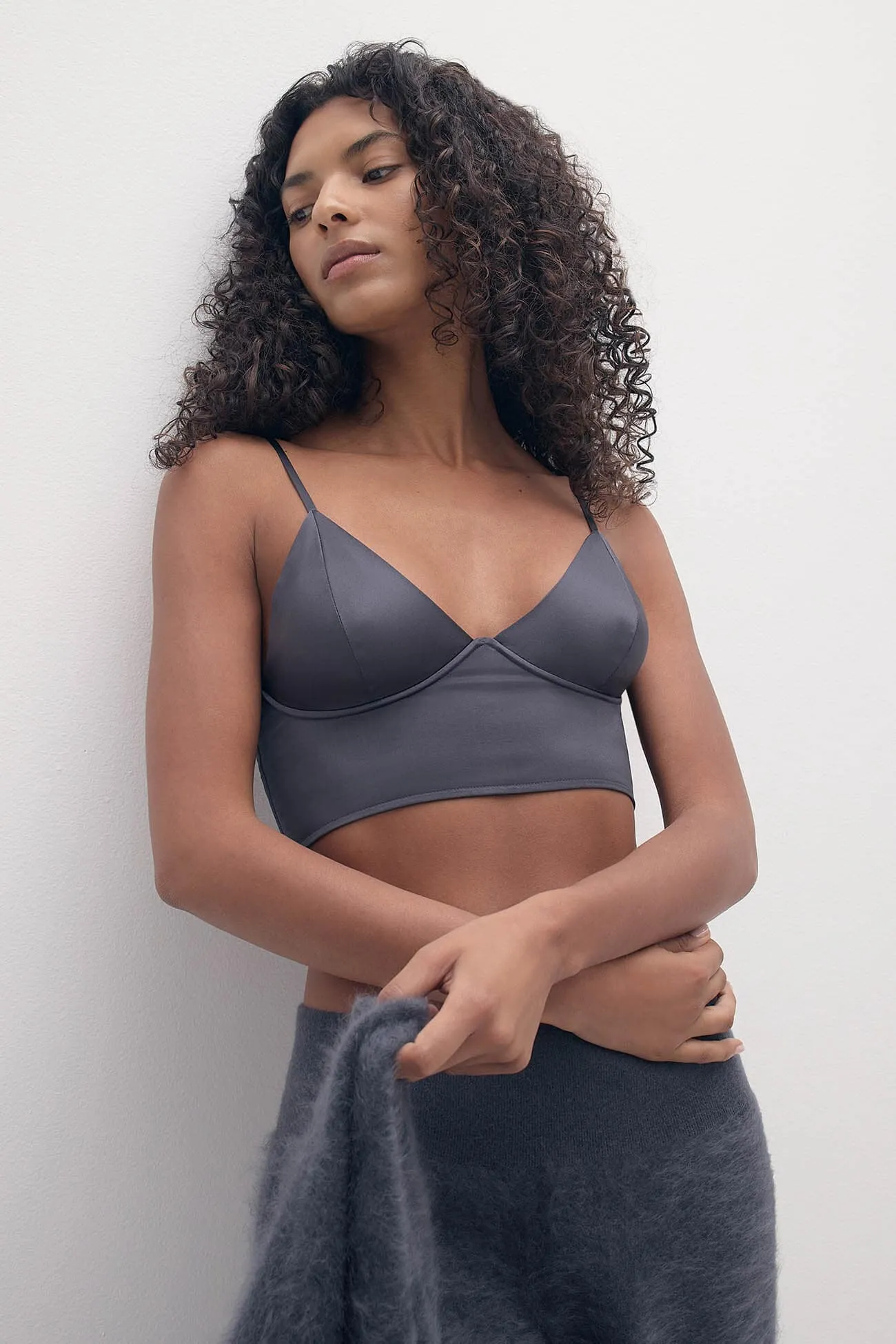 SASHA SILK BRALETTE