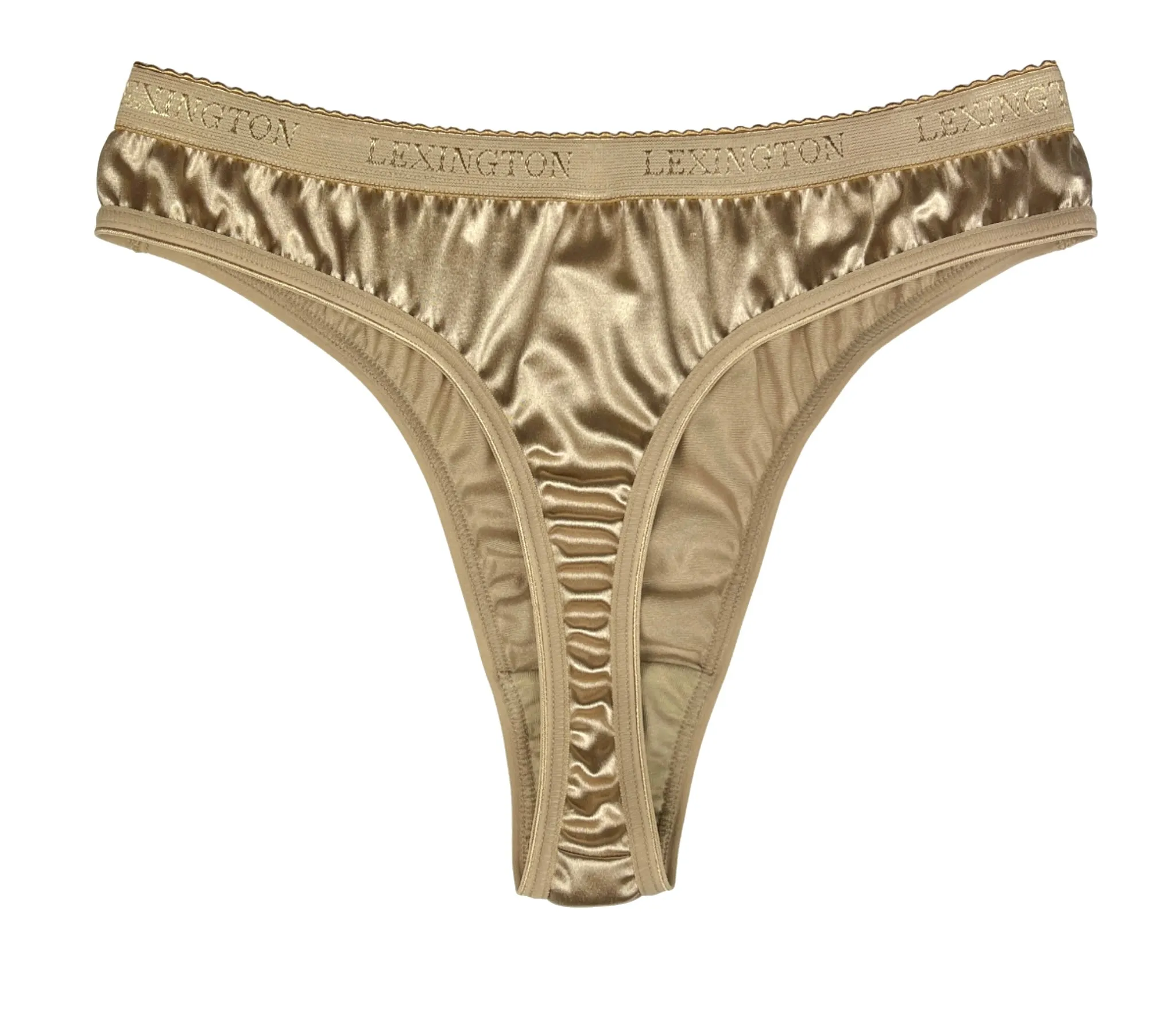 Signature Satin Thong