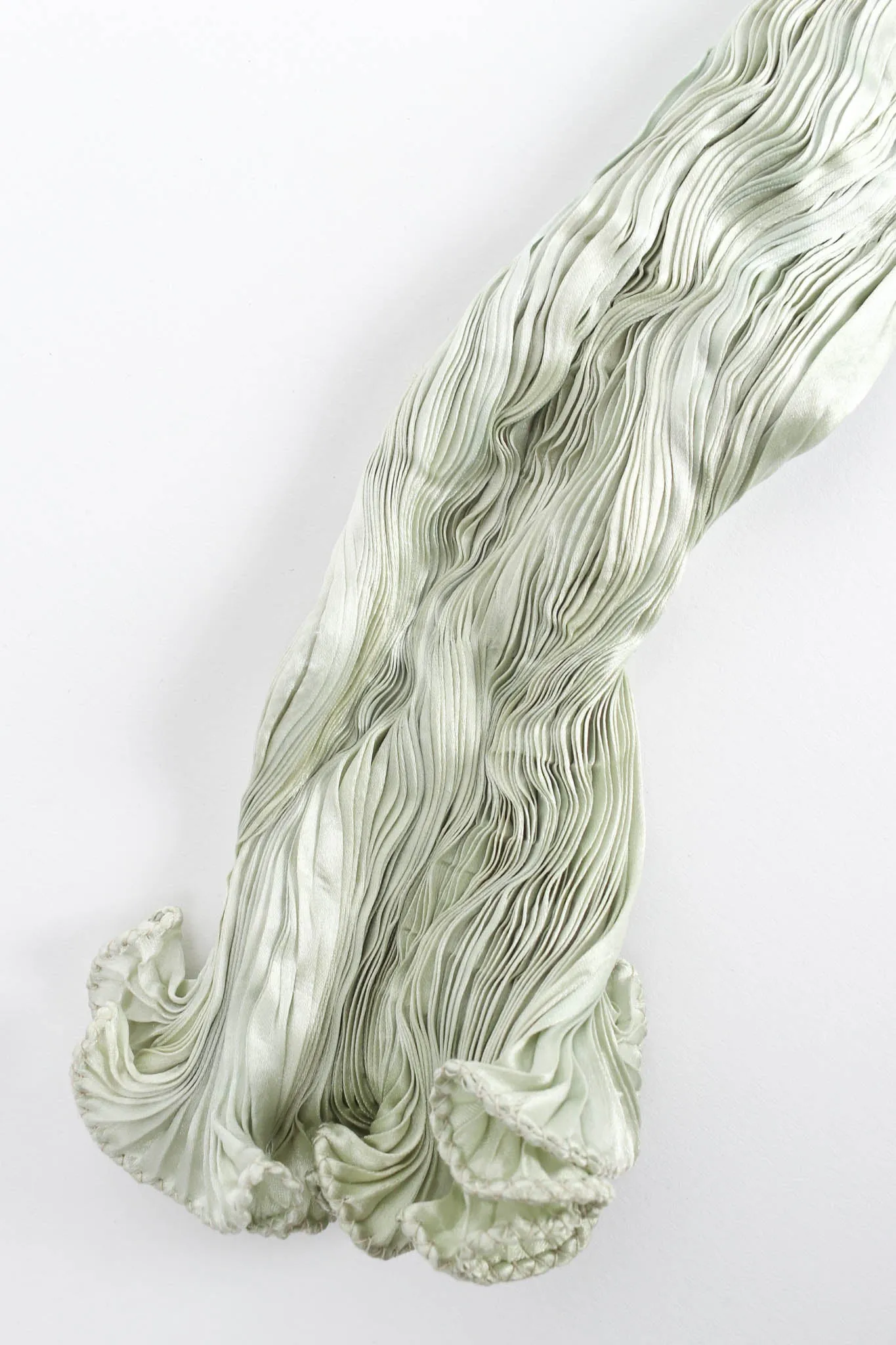 Silk Velvet Pleated Drape Dress