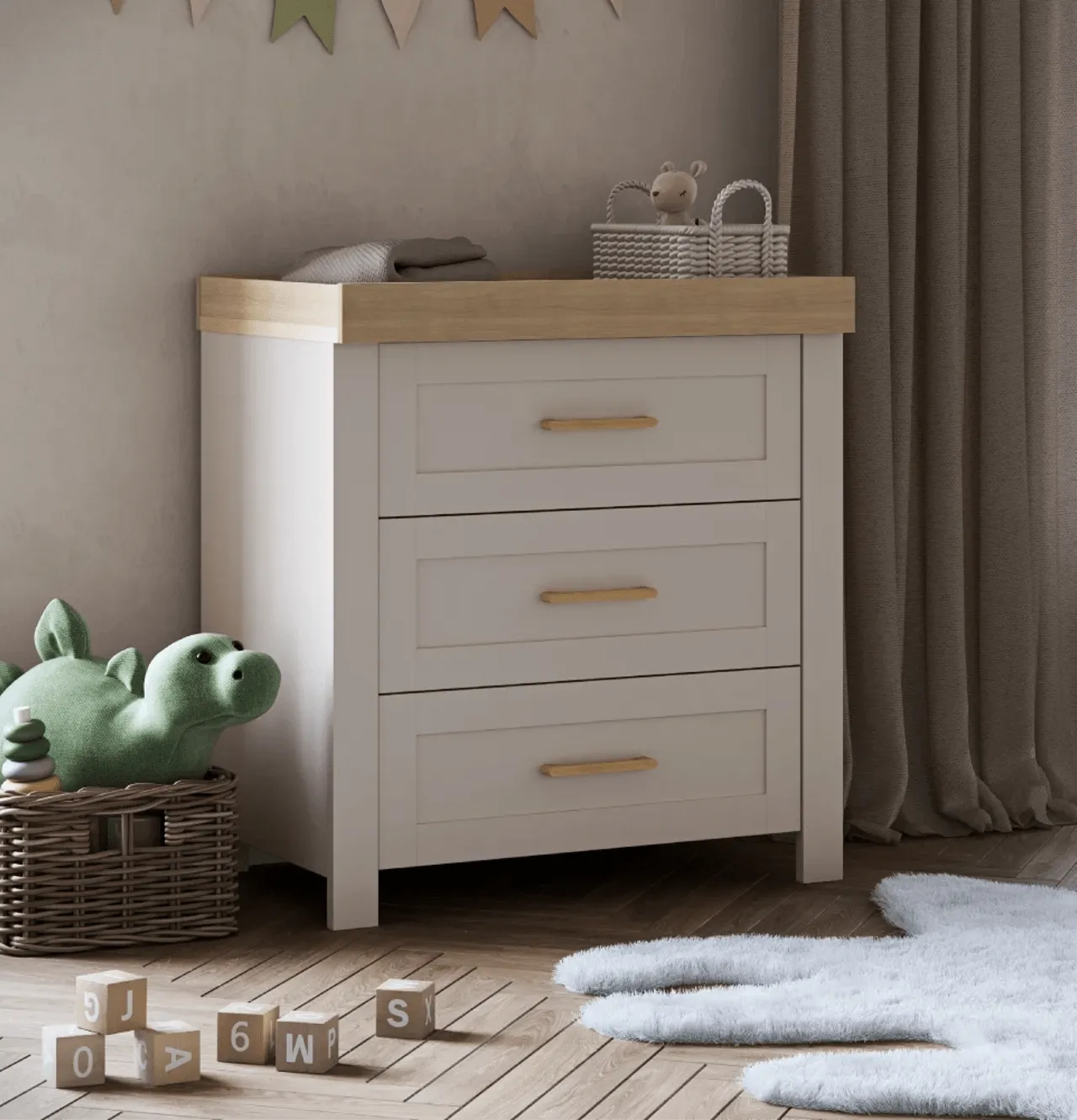 Silver Cross Seville 2 Piece Furniture Set