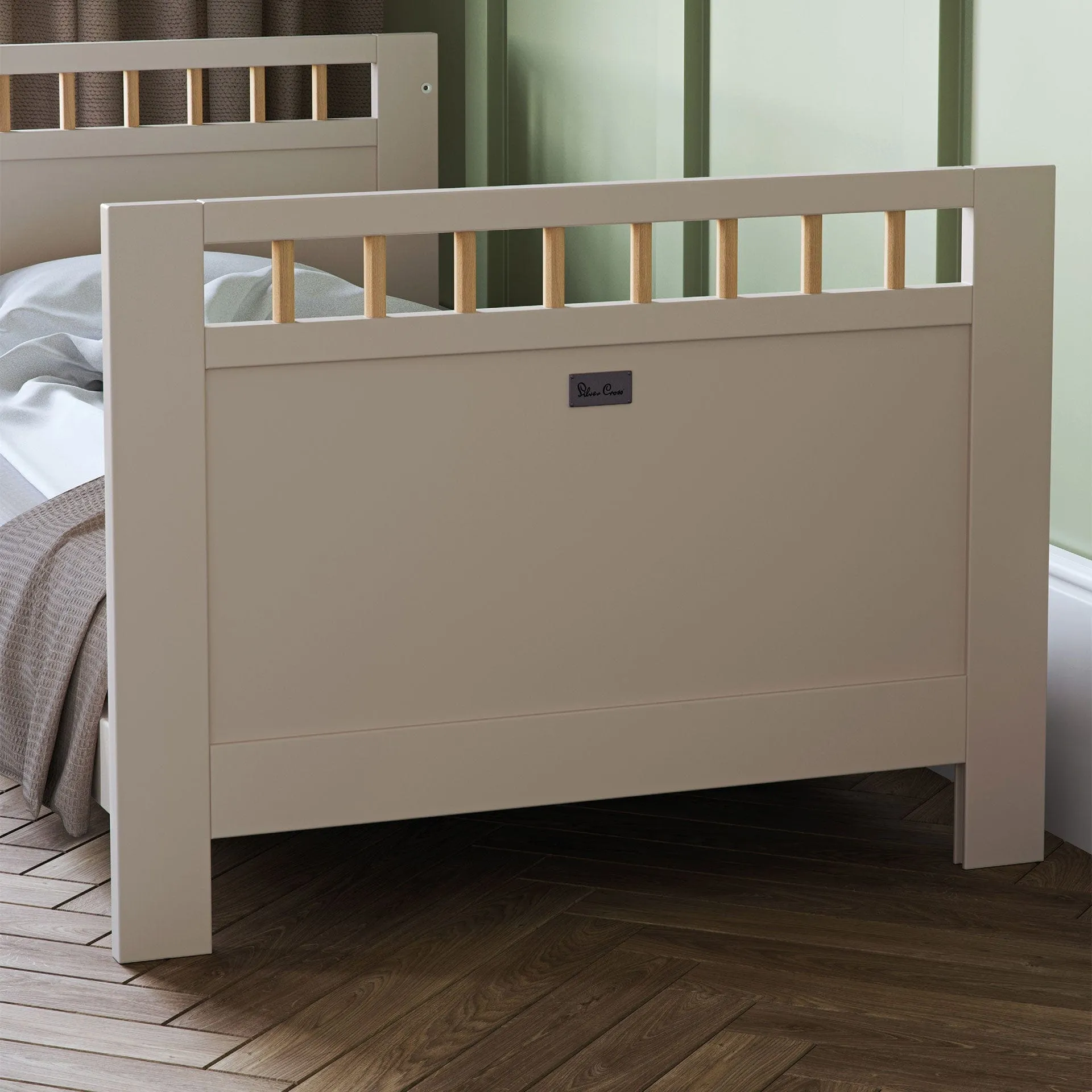 Silver Cross Seville 2 Piece Wardrobe Room Set in Cashmere Oak
