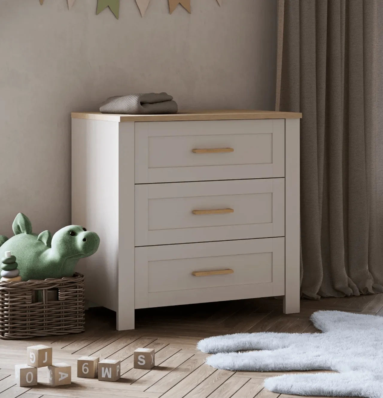 Silver Cross Seville 3 piece Furniture set
