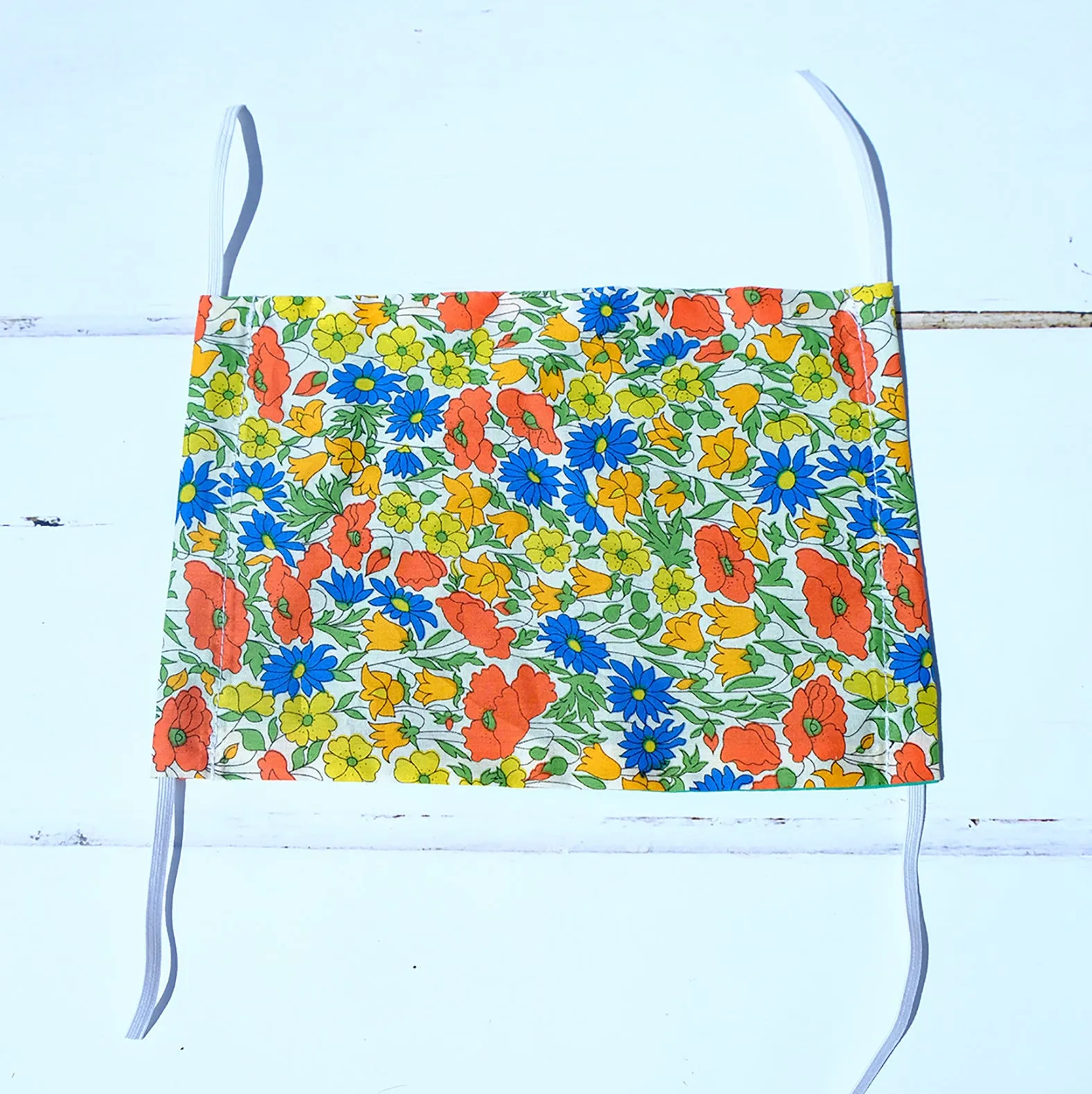 Simple face mask in pure cotton Liberty Print 3 sizes child to adult