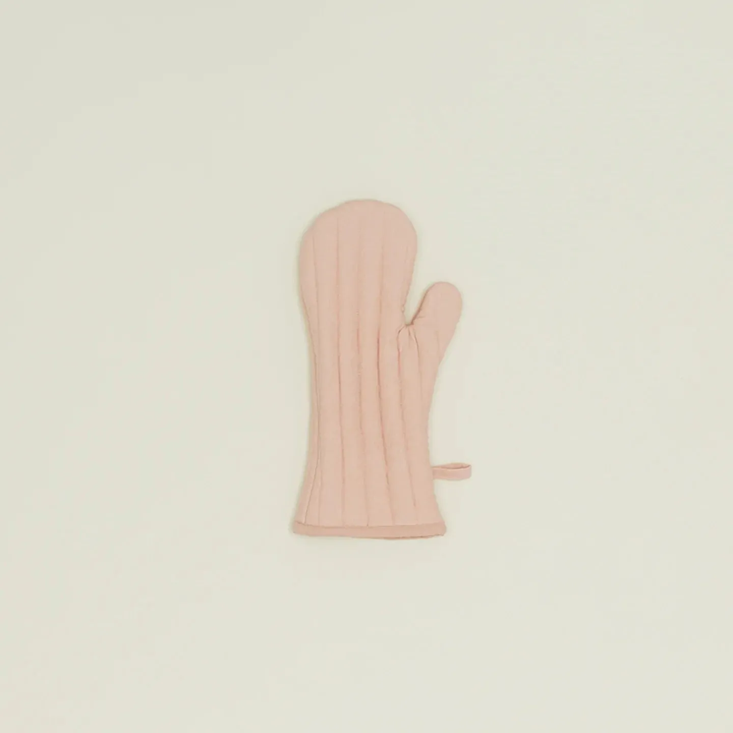 Simple Linen Oven Mitt, Blush