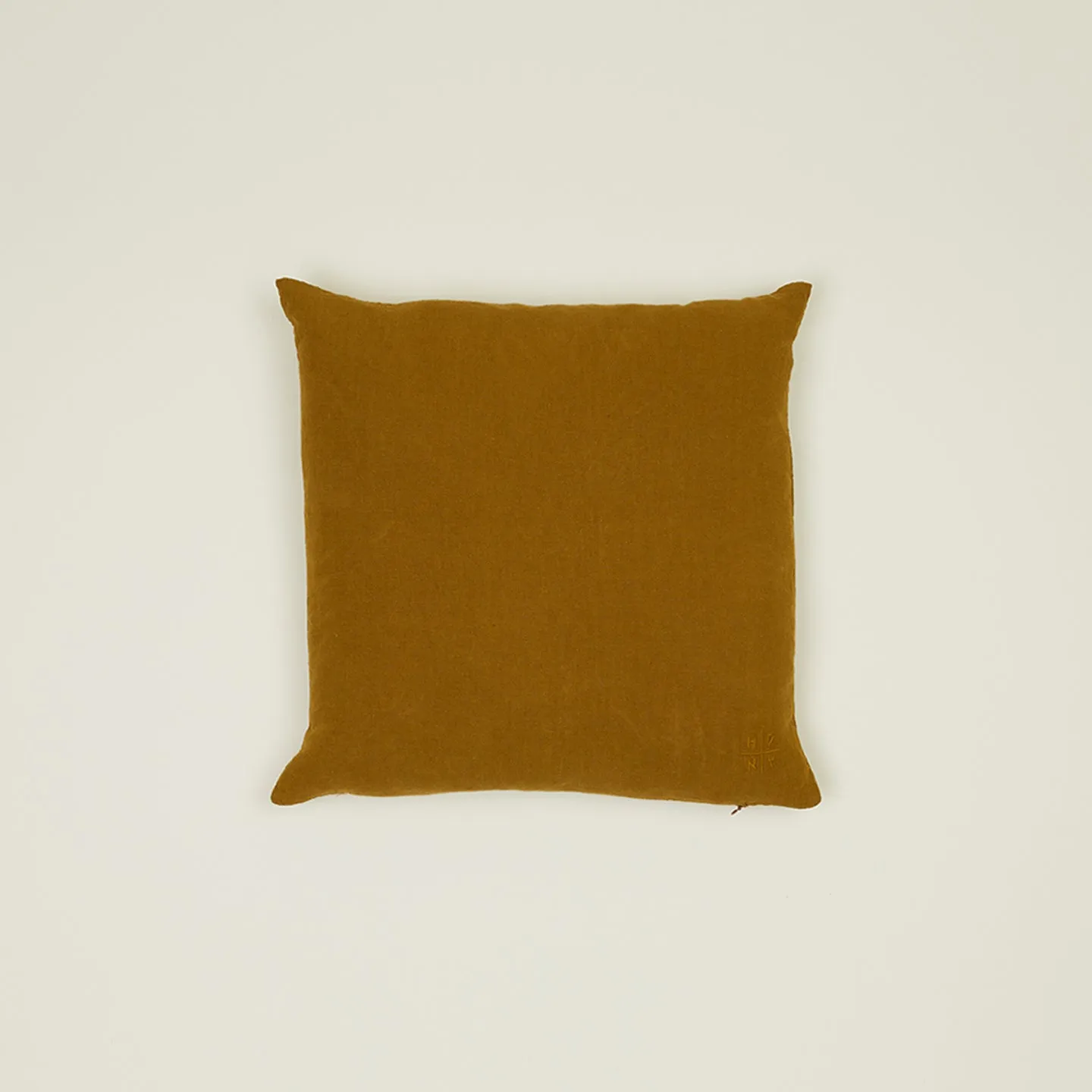 Simple Linen Pillow - 18x18, Bronze