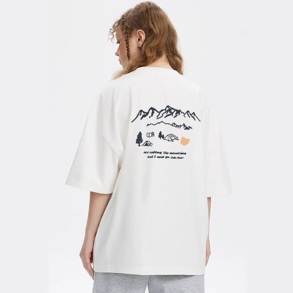Simple Mountain Camping T-Shirt