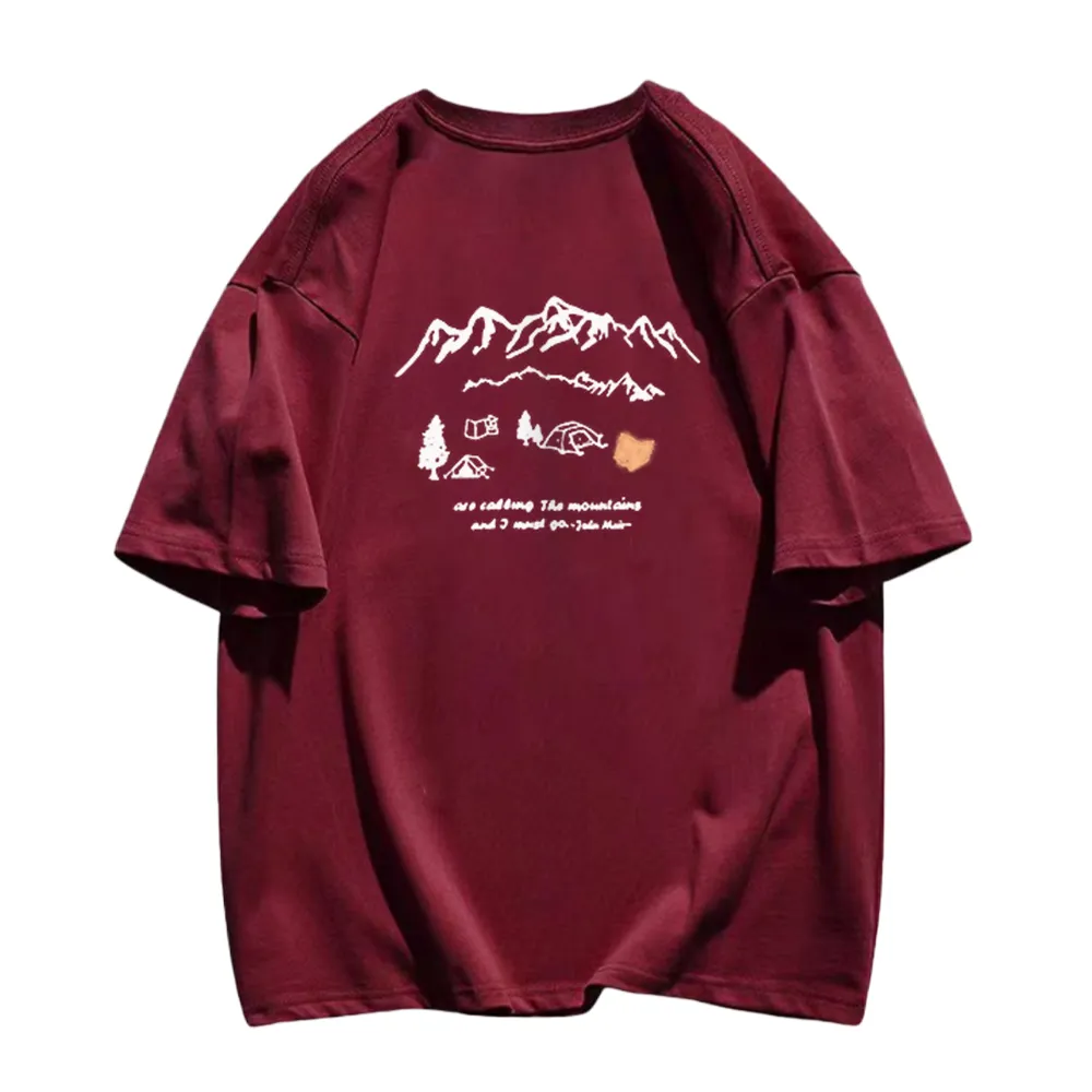 Simple Mountain Camping T-Shirt