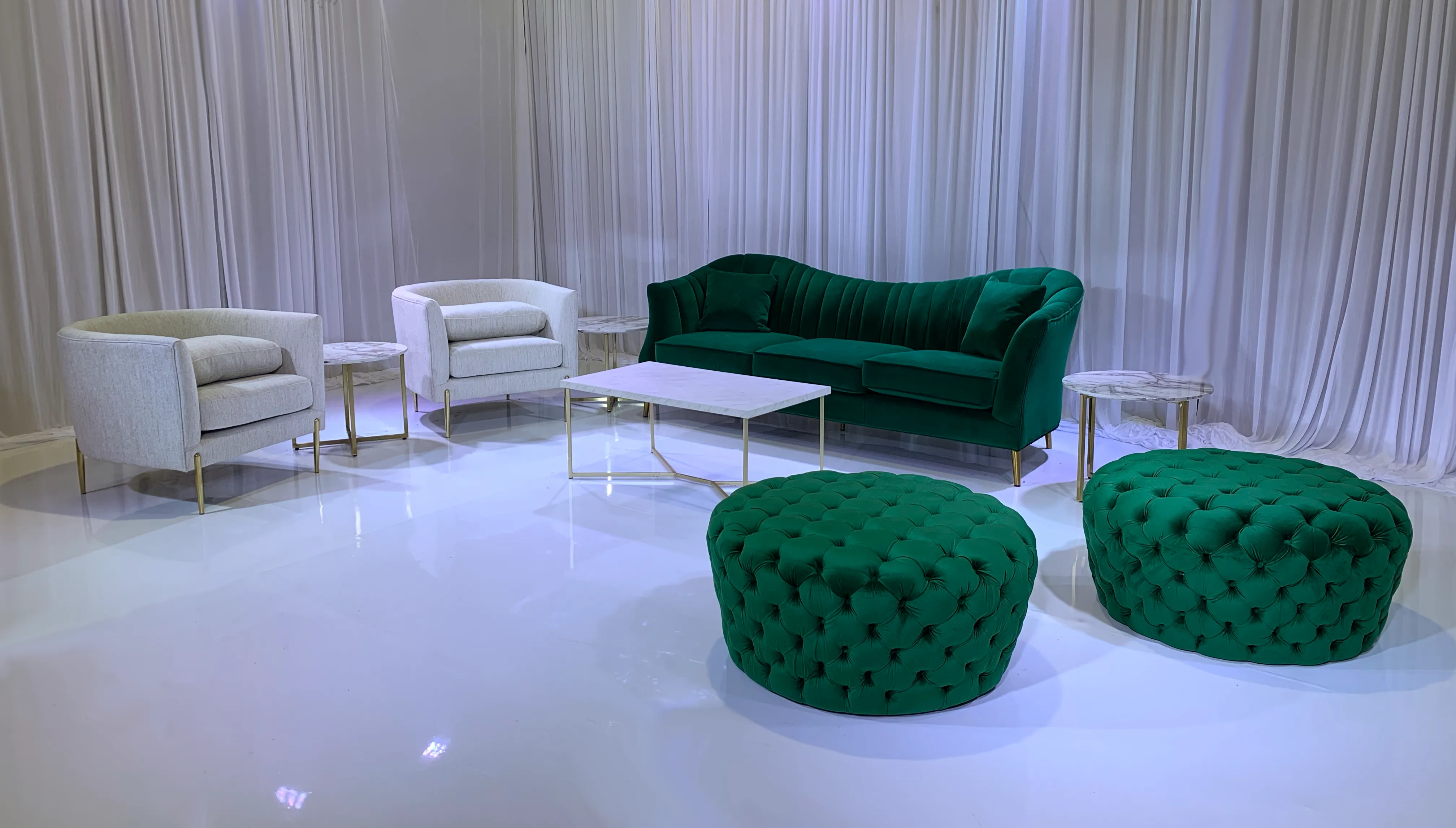SINCLAIR SOFA GROUPING 3 - EMERALD