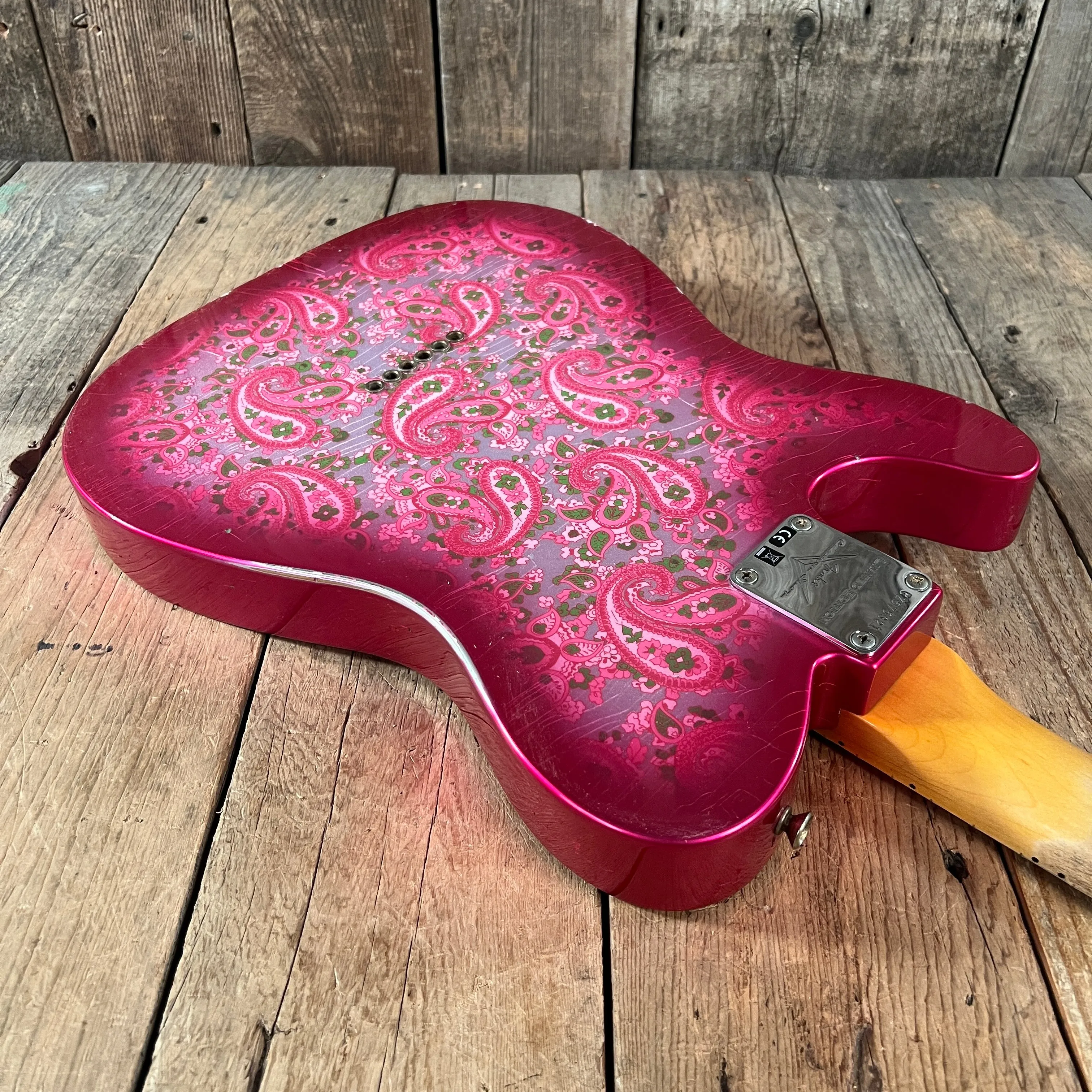SOLD - Fender LTD '68 Pink Paisley Tele Limited Edition Custom Shop Relic 2023