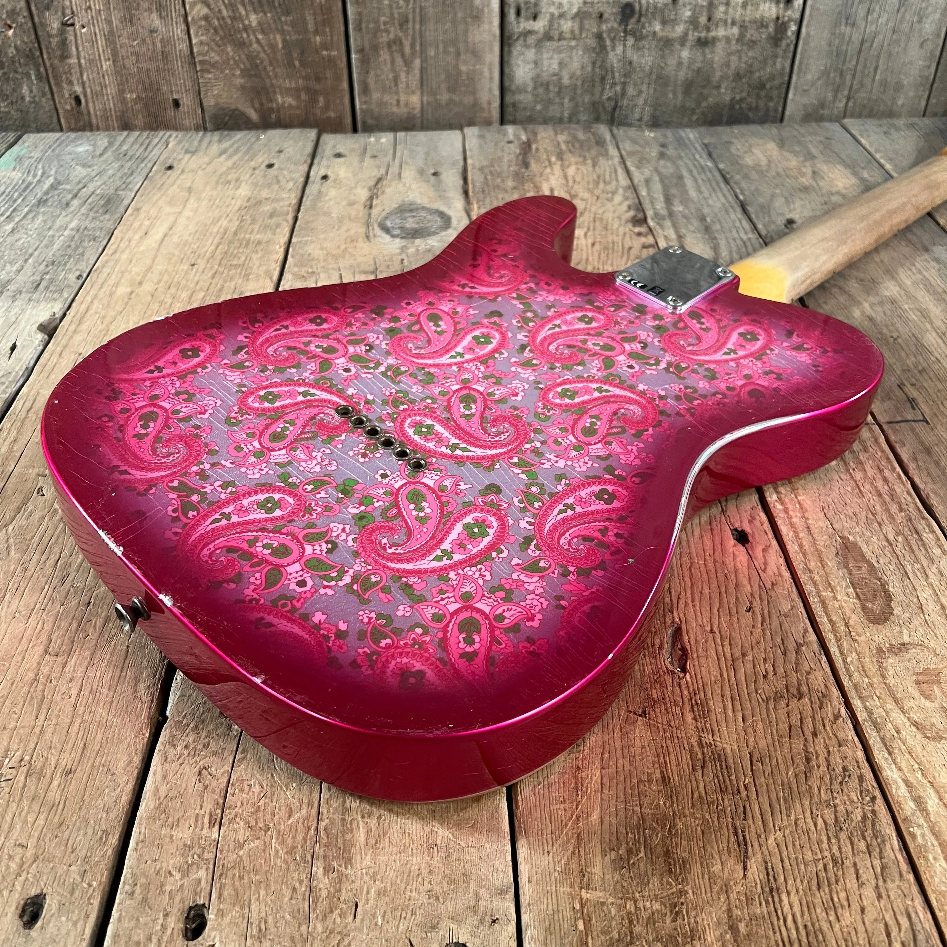 SOLD - Fender LTD '68 Pink Paisley Tele Limited Edition Custom Shop Relic 2023