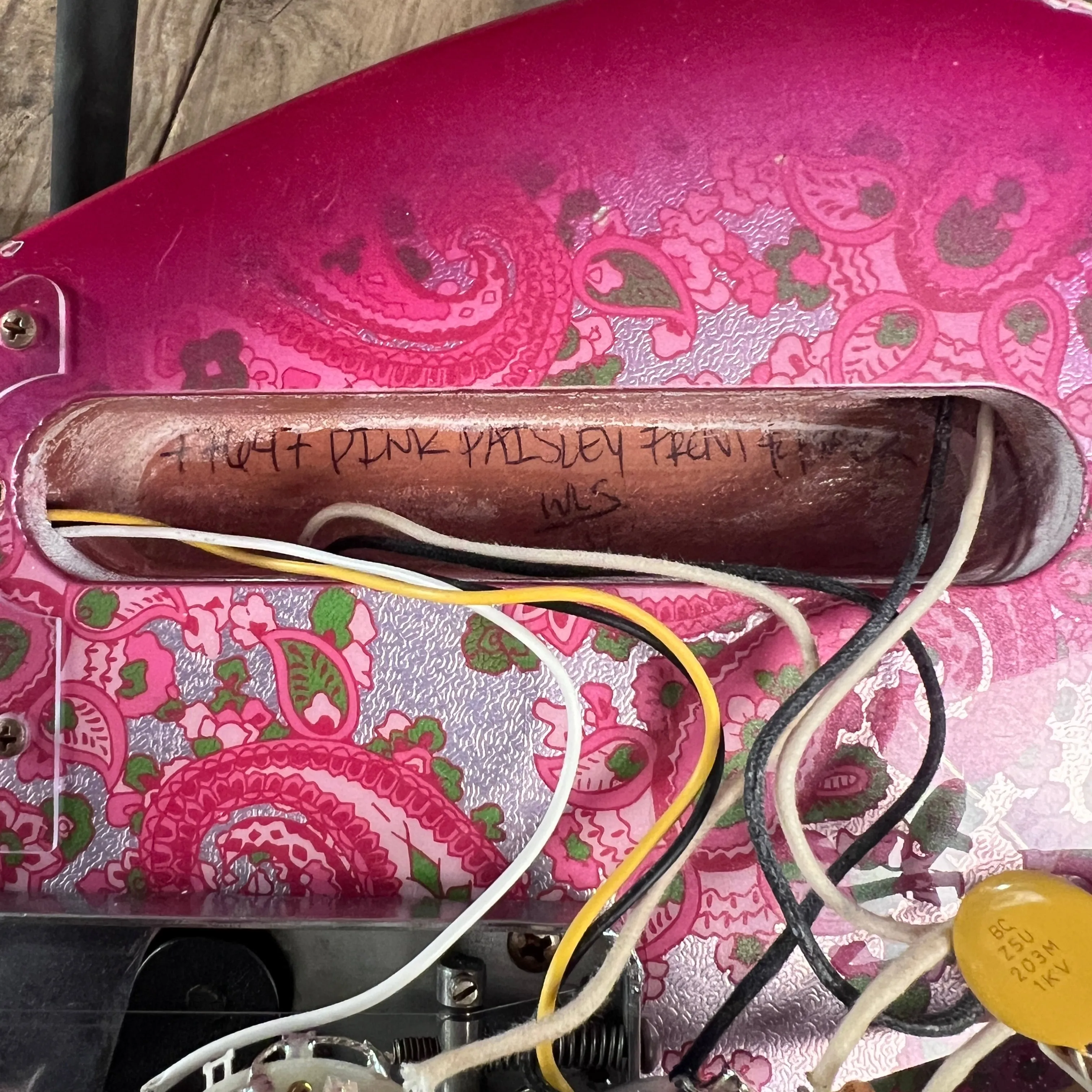 SOLD - Fender LTD '68 Pink Paisley Tele Limited Edition Custom Shop Relic 2023