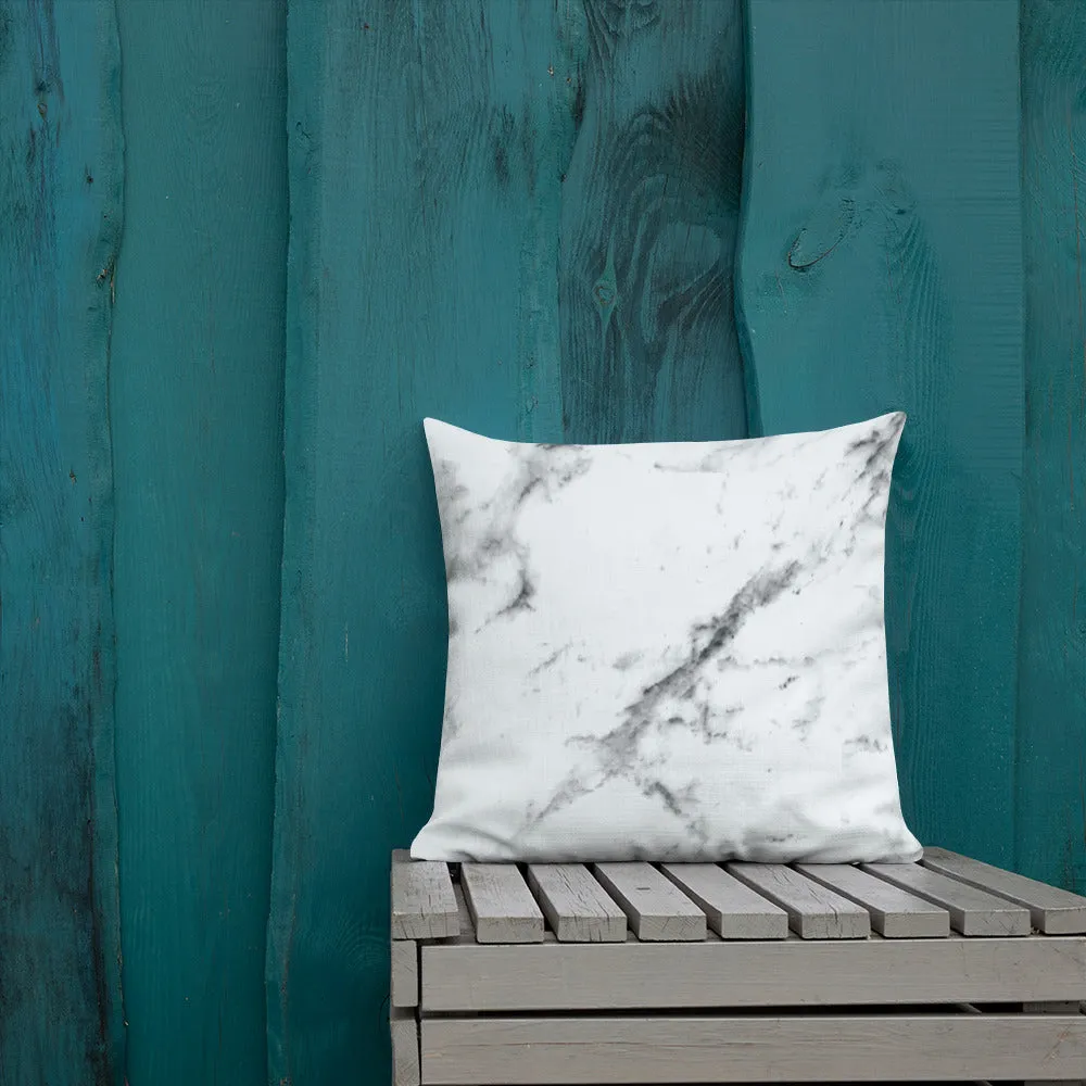 Square and Rectangle Marble Pillows (sold separately)