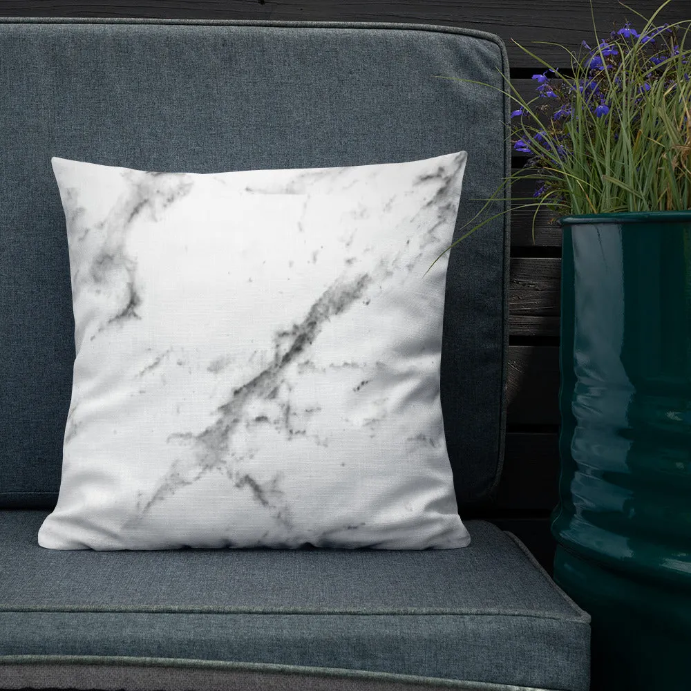 Square and Rectangle Marble Pillows (sold separately)